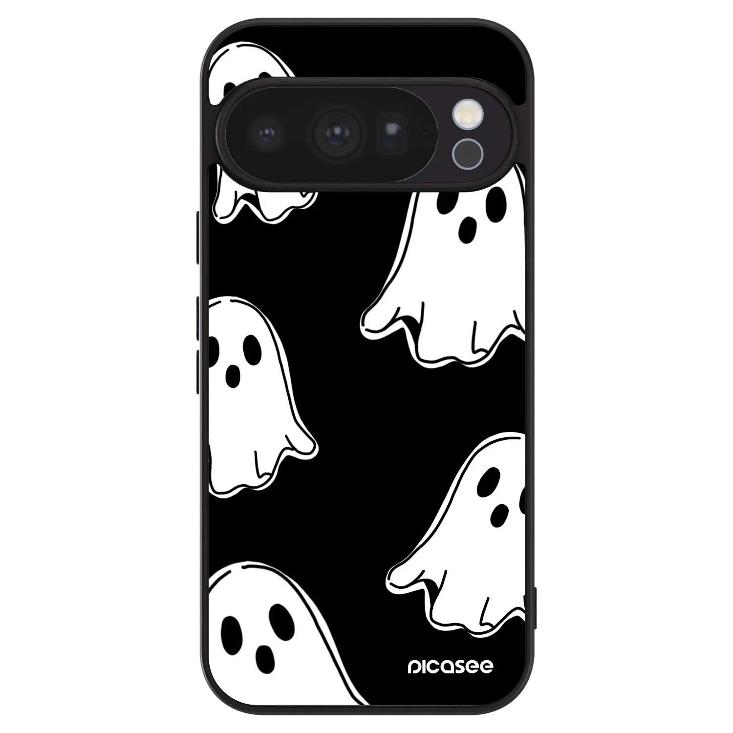 Picasee ULTIMATE CASE pentru Google Pixel 10 Pro - Black ghosts