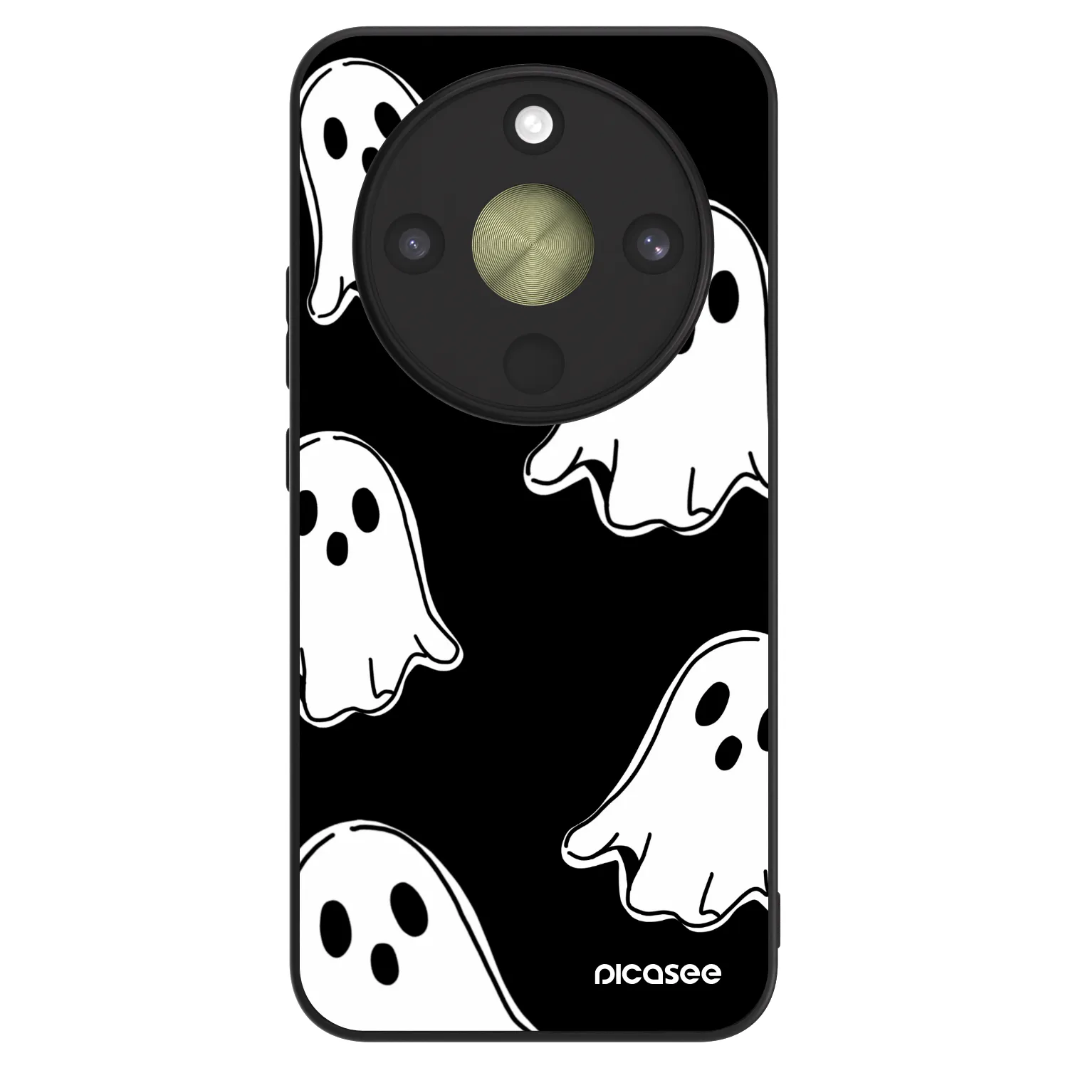 Picasee ULTIMATE CASE pentru Honor Magic8 Lite 5G - Black ghosts