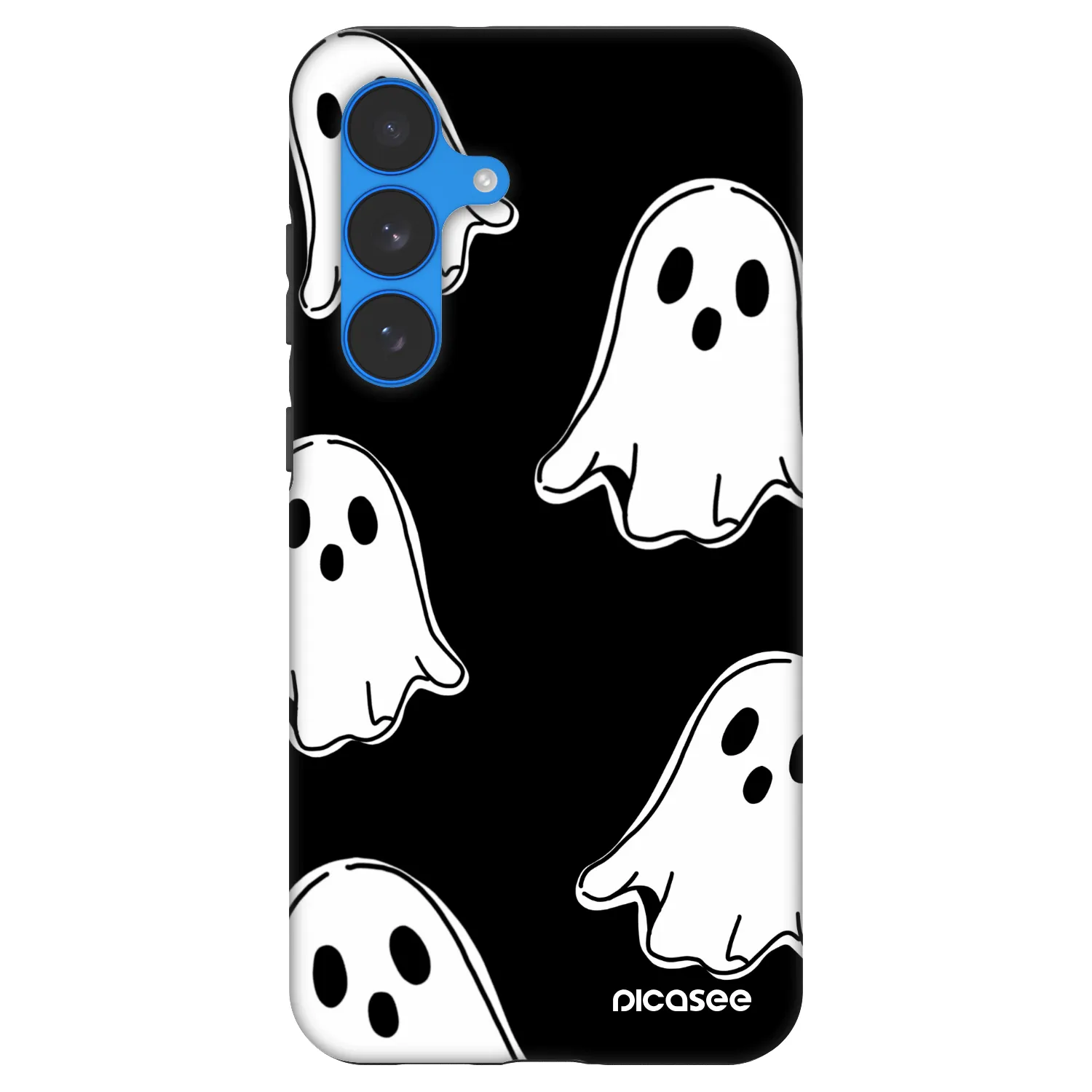 Picasee Fashion Case pentru Samsung Galaxy S25 FE 5G - Black ghosts
