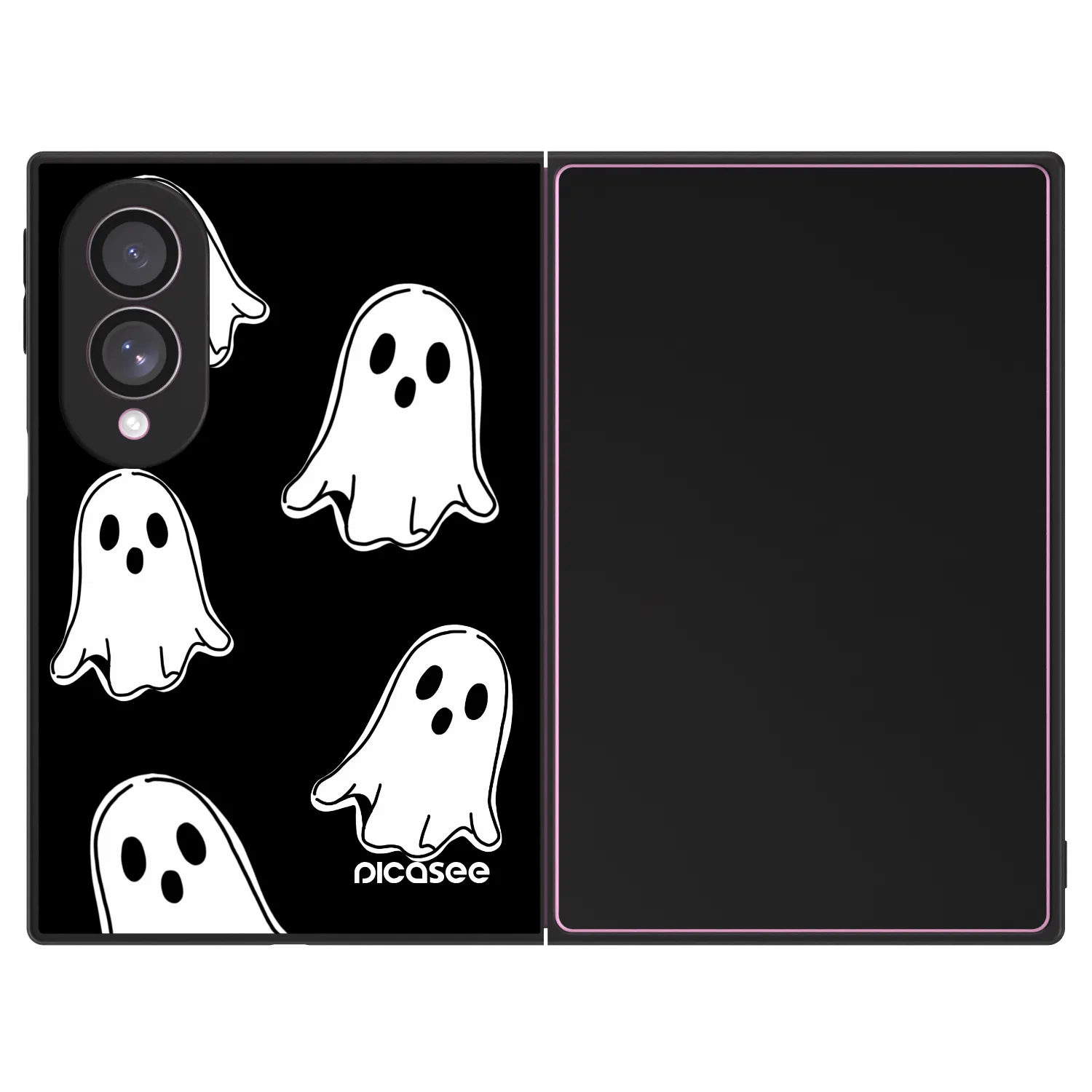 Picasee ULTIMATE CASE pentru Samsung Galaxy Z Fold8 5G - Black ghosts