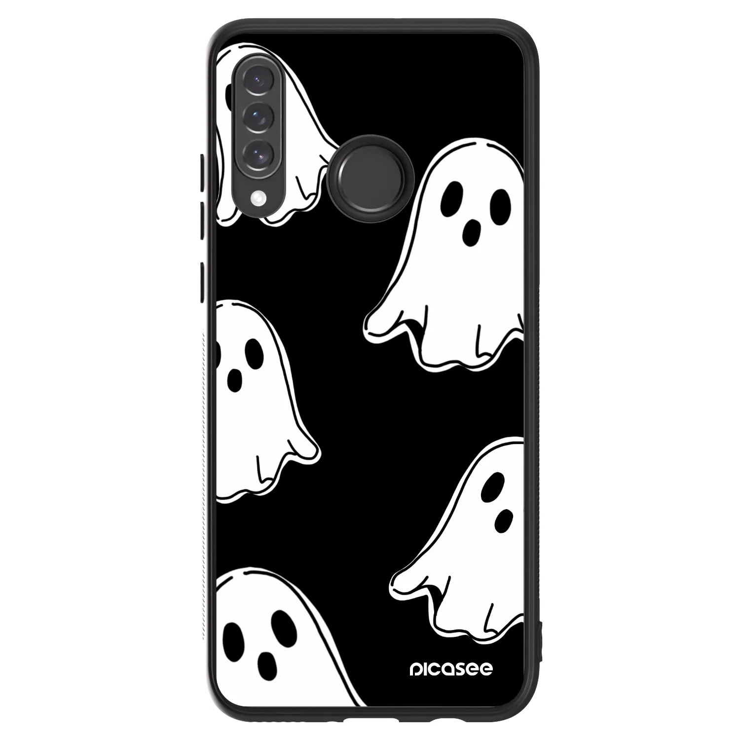 Picasee ULTIMATE CASE pentru Huawei P30 Lite - Black ghosts