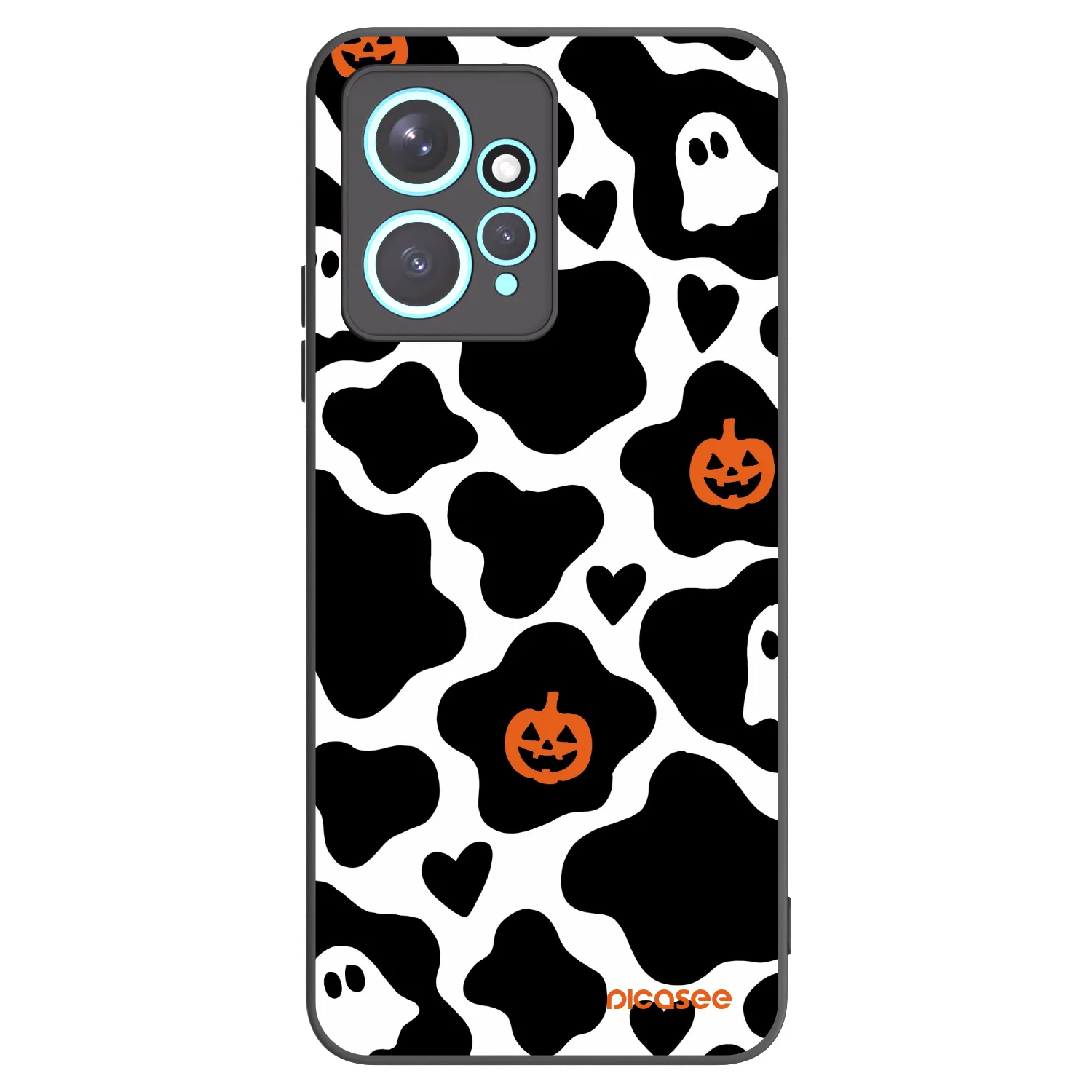 Picasee husă neagră din silicon pentru Xiaomi Redmi Note 12 4G - Boow