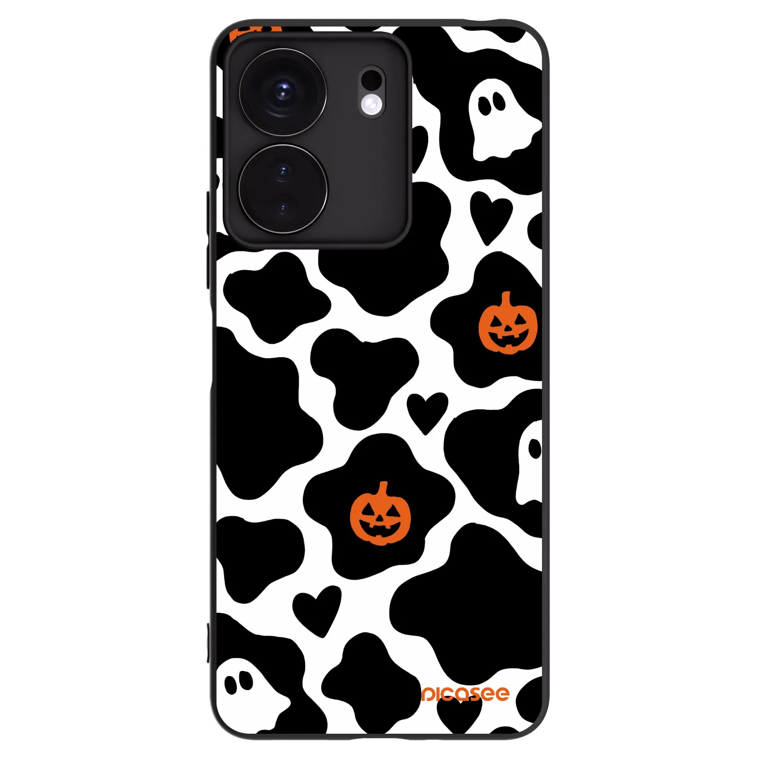 Picasee husă neagră din silicon pentru Xiaomi Redmi 13C 4G - Boow