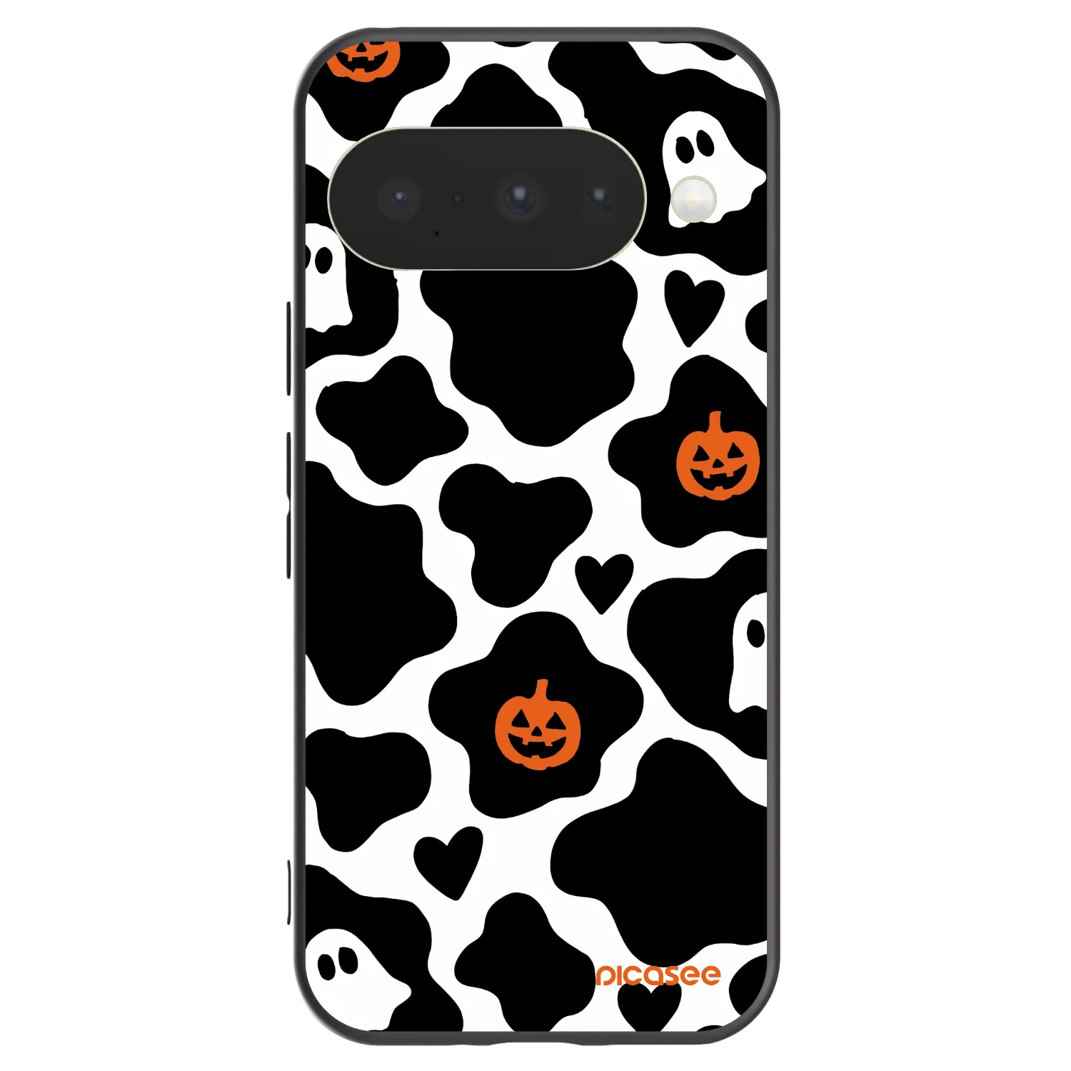 Picasee husă neagră din silicon pentru Google Pixel 10 - Boow