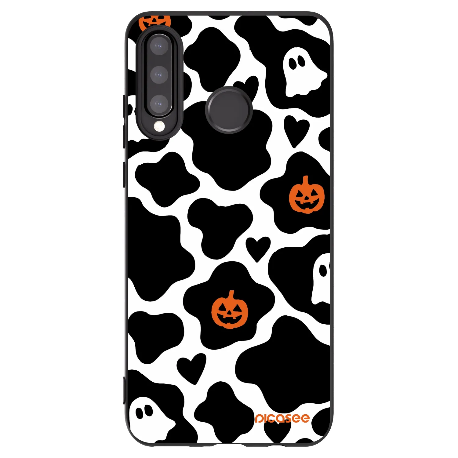 Picasee husă neagră din silicon pentru Huawei P30 Lite - Boow