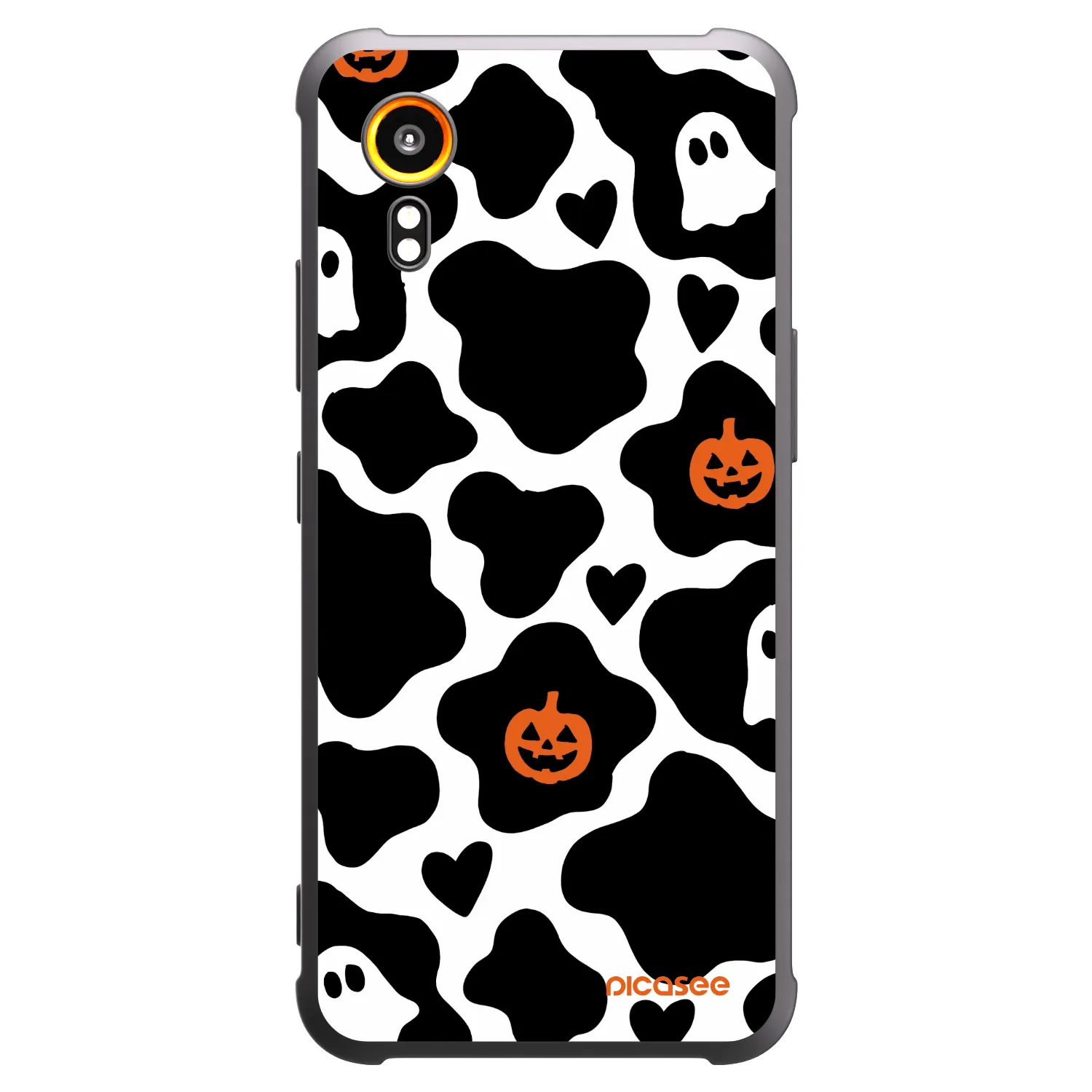 Picasee husă neagră din silicon pentru Samsung Galaxy XCover 7 - Boow