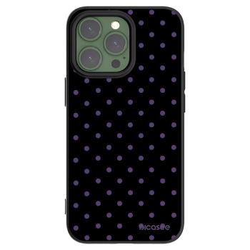 Picasee husă neagră din silicon pentru Apple iPhone 13 Pro - Flickers