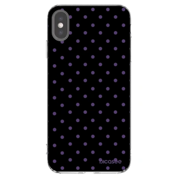 Picasee husă transparentă din silicon pentru Apple iPhone XS Max - Flickers