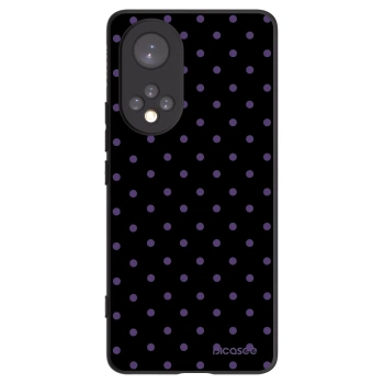 Picasee husă neagră din silicon pentru Honor 50 5G - Flickers