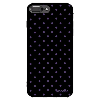 Picasee husă transparentă din silicon pentru Apple iPhone 7 Plus - Flickers