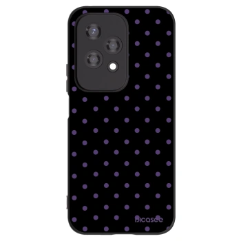 Picasee husă neagră din silicon pentru Honor 200 Lite - Flickers