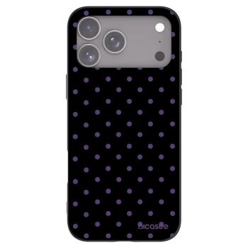 Picasee husă neagră din silicon pentru Apple iPhone 17 Pro Max - Flickers