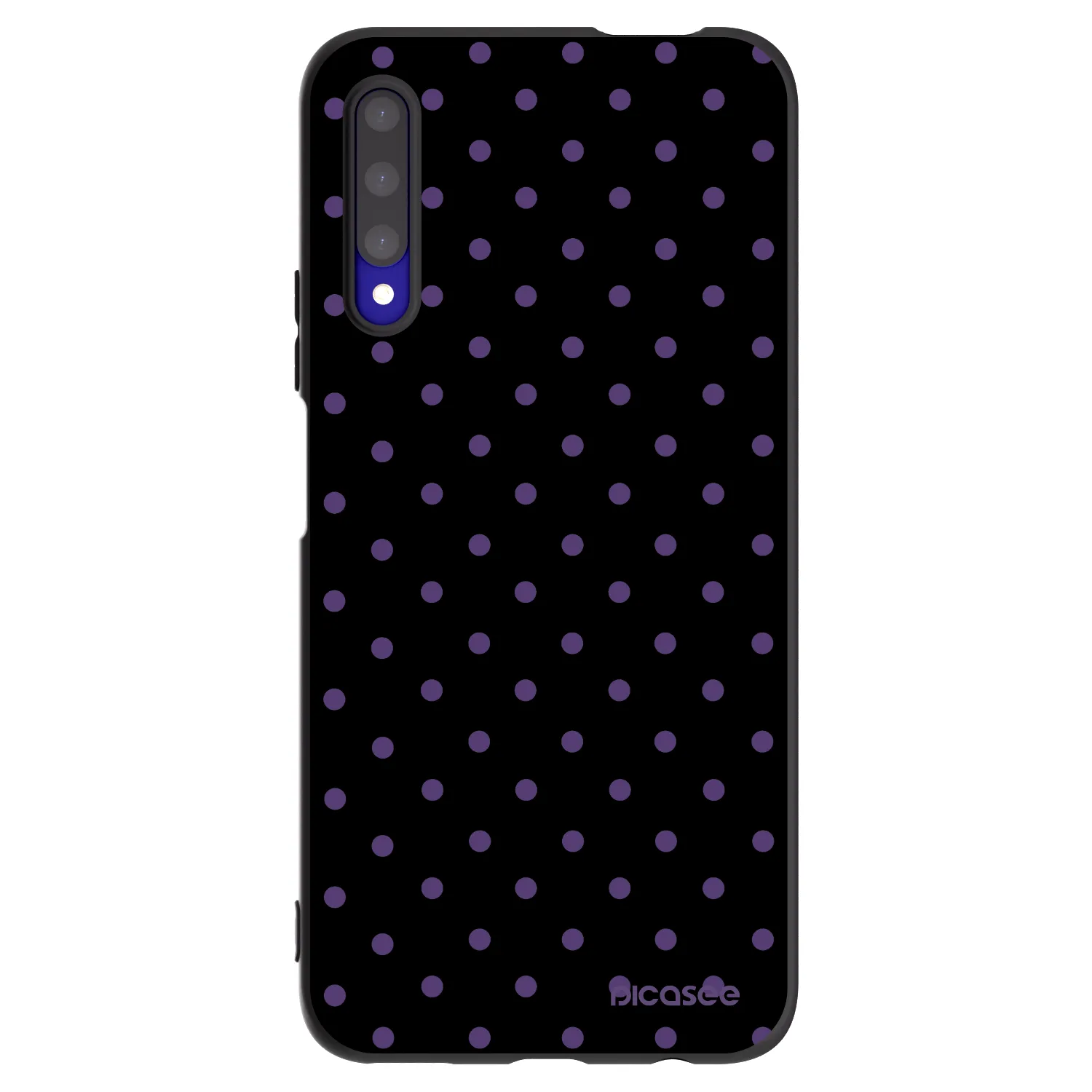 Picasee husă neagră din silicon pentru Honor 9X Pro - Flickers