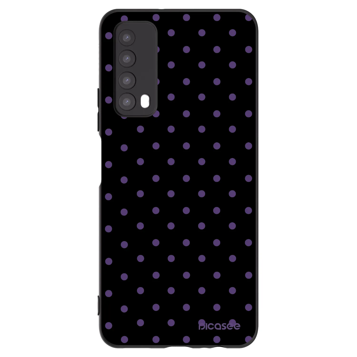 Picasee husă neagră din silicon pentru Huawei P Smart 2021 - Flickers