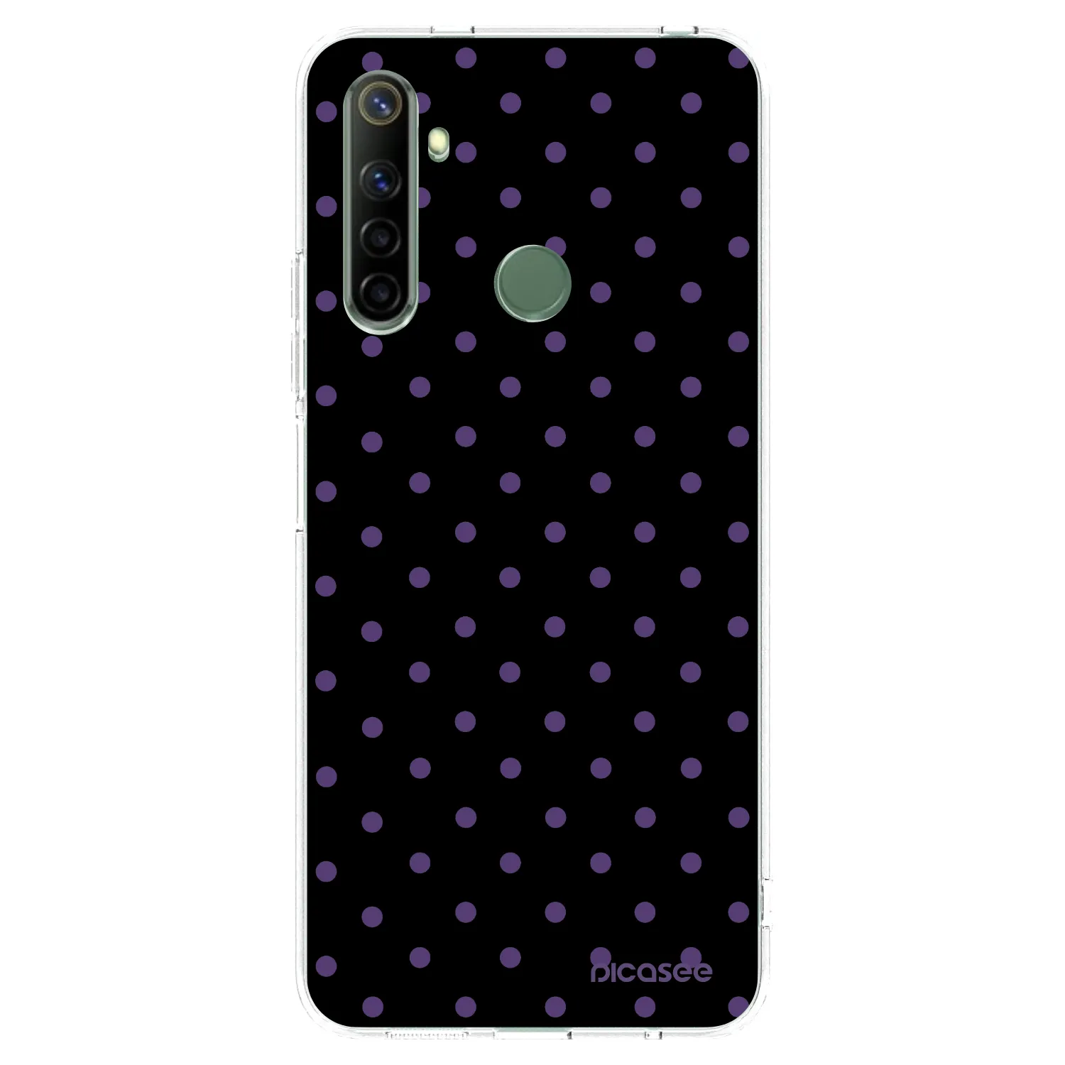 Picasee husă transparentă din silicon pentru Realme 6i - Flickers