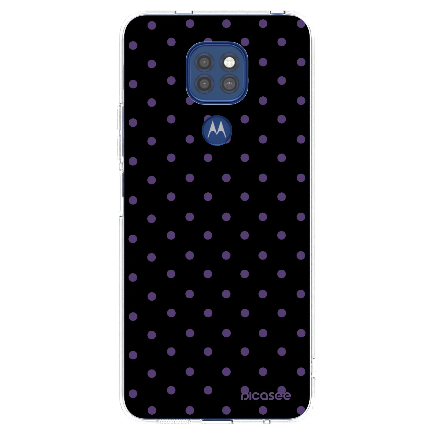 Picasee husă transparentă din silicon pentru Motorola Moto G9 Play - Flickers