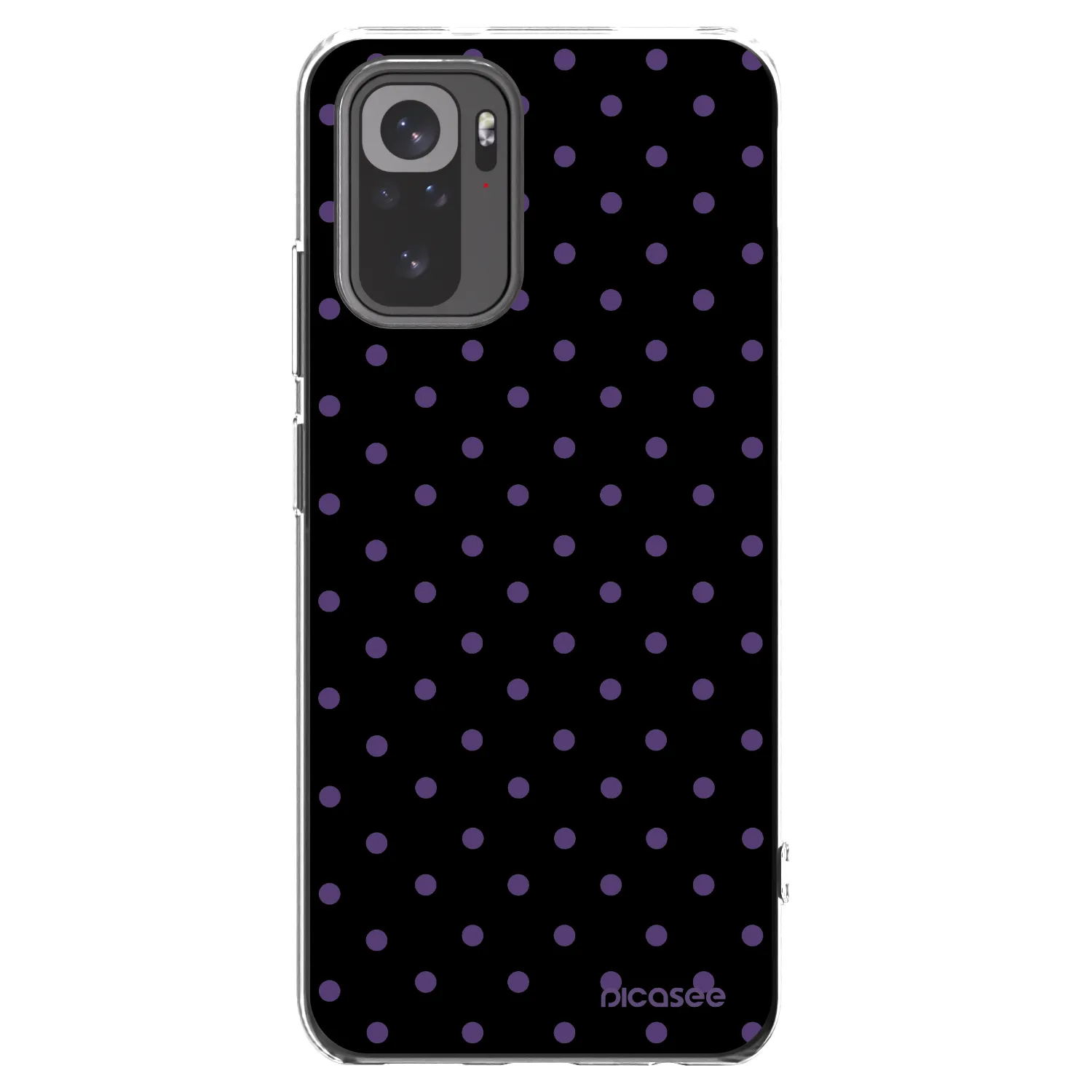 Picasee husă transparentă din silicon pentru Xiaomi Redmi Note 10 - Flickers