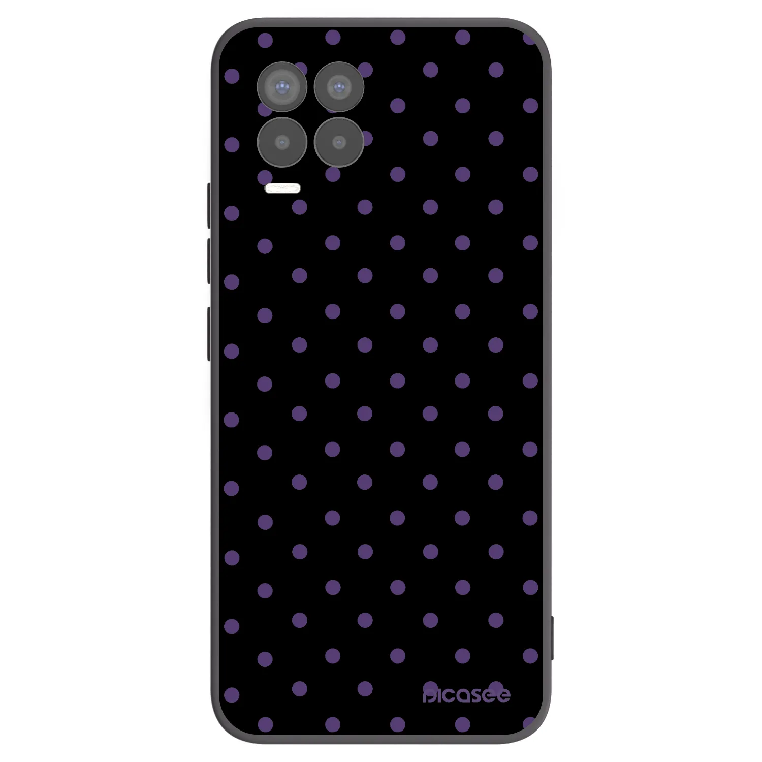 Picasee husă neagră din silicon pentru Realme 8 Pro - Flickers