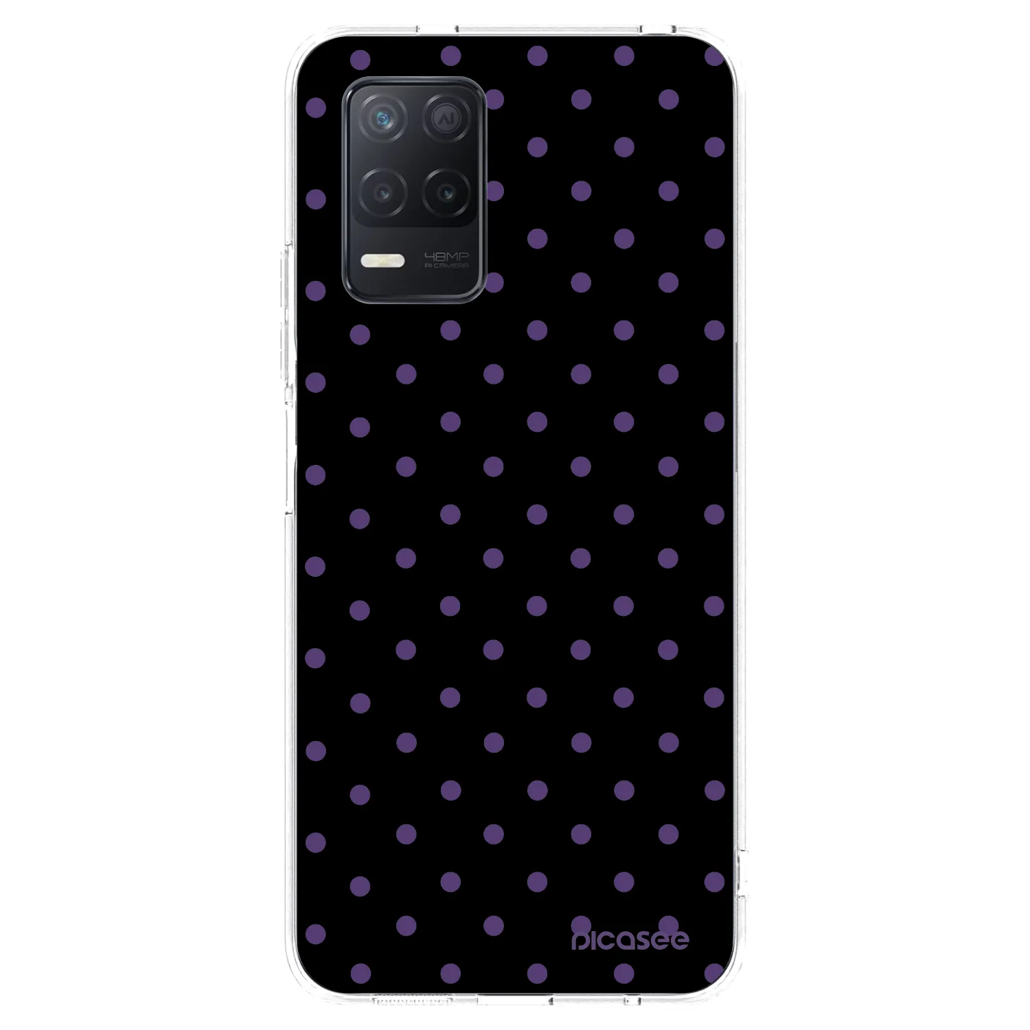Picasee husă transparentă din silicon pentru Realme 8 5G - Flickers