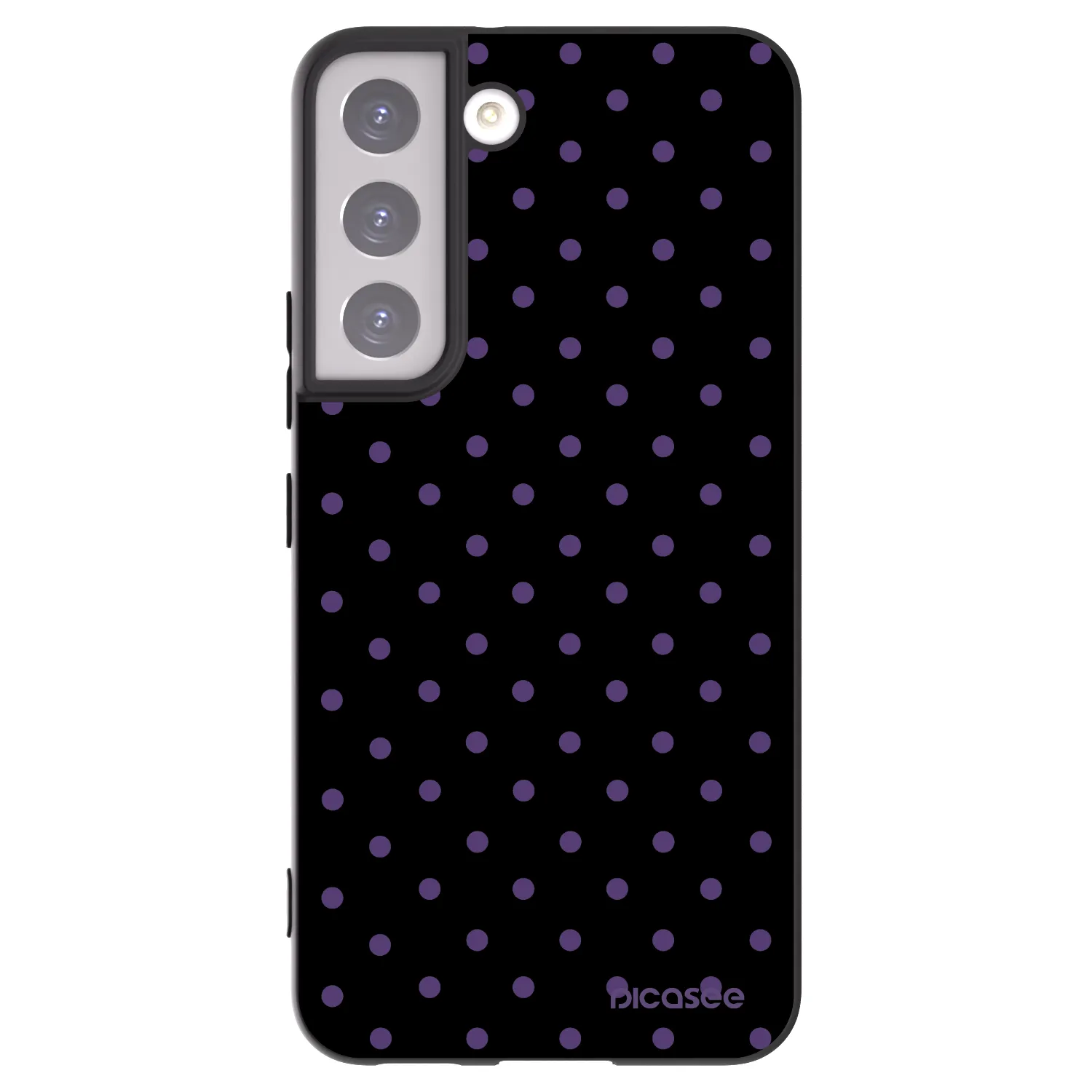 Picasee husă neagră din silicon pentru Samsung Galaxy S22 5G - Flickers