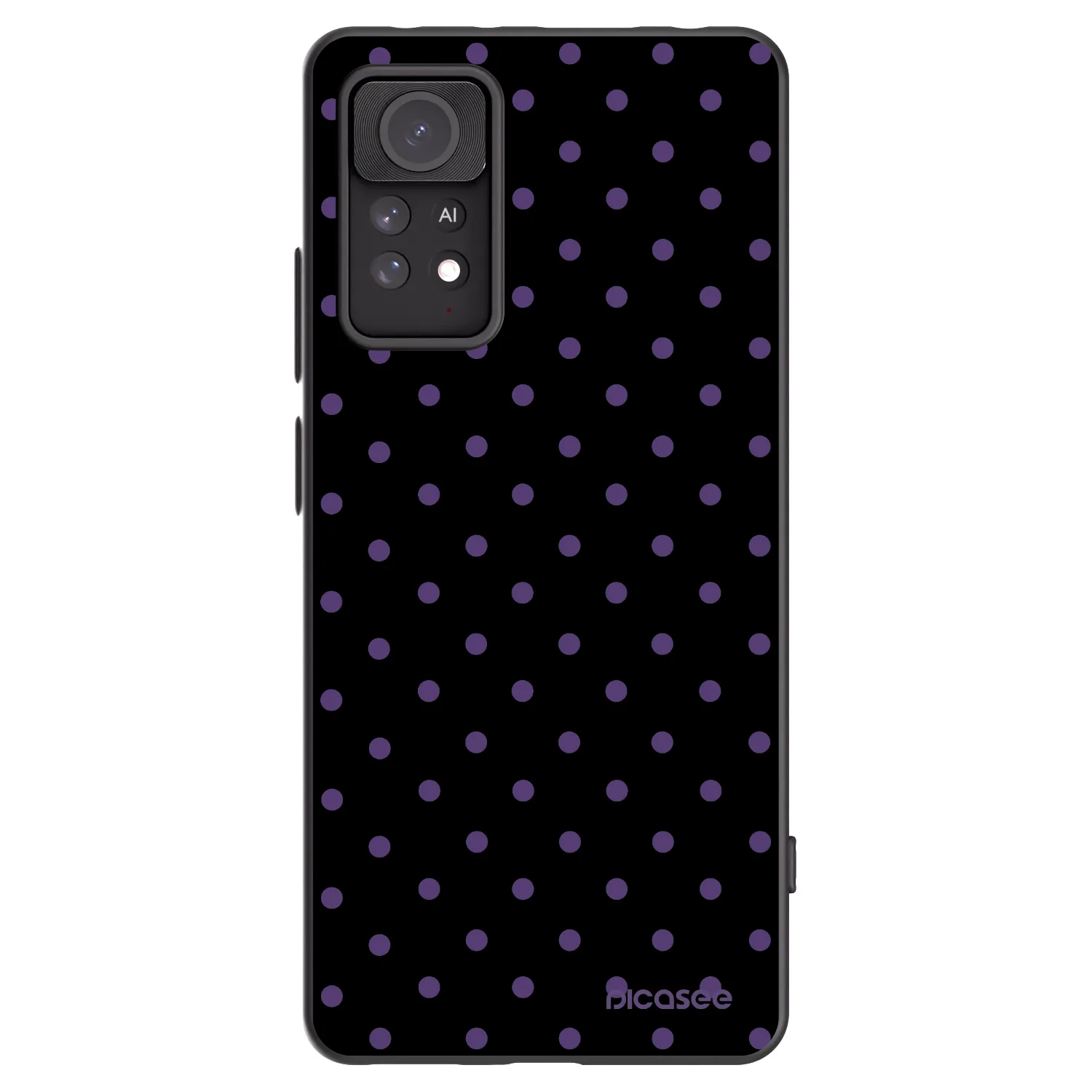 Picasee husă neagră din silicon pentru Xiaomi Redmi Note 11 Pro 5G - Flickers