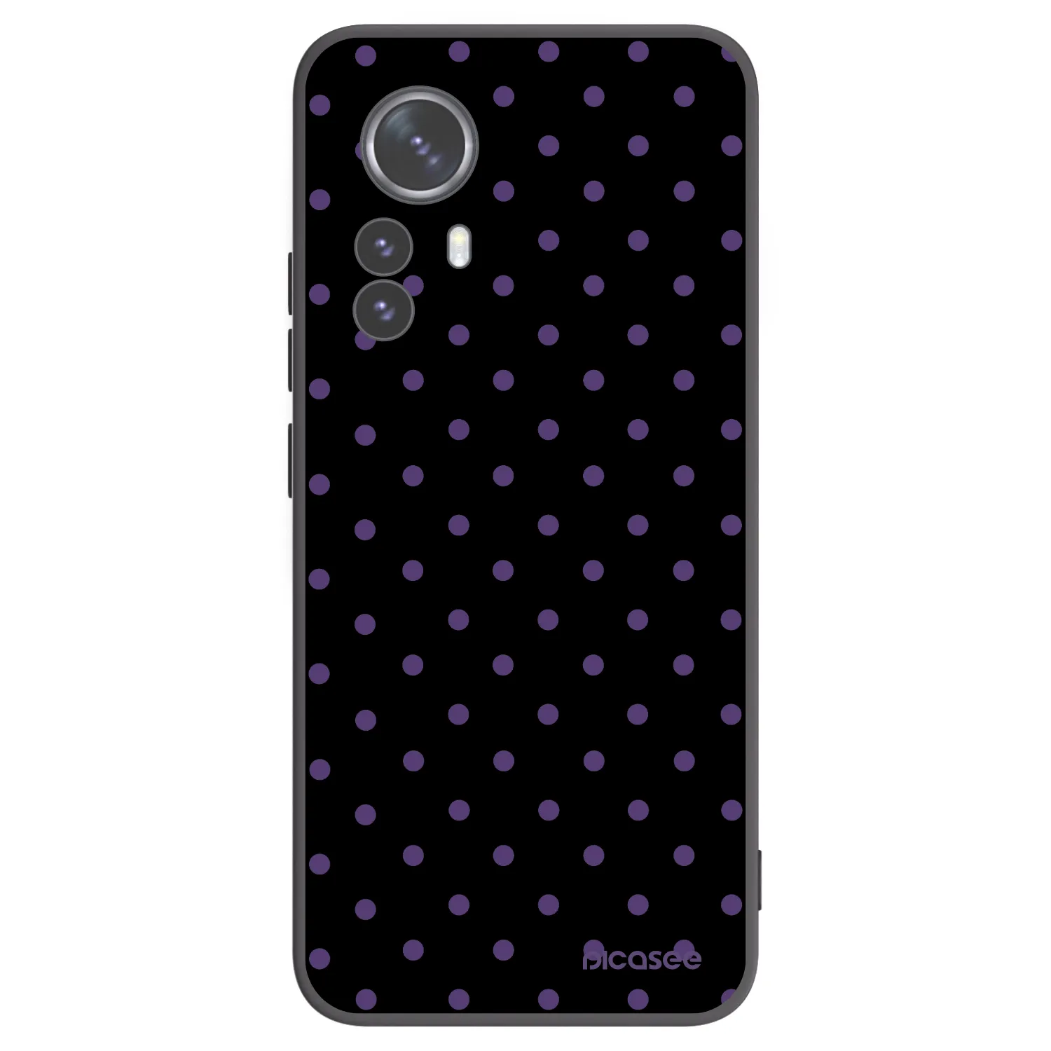 Picasee husă neagră din silicon pentru Xiaomi 12 Pro - Flickers
