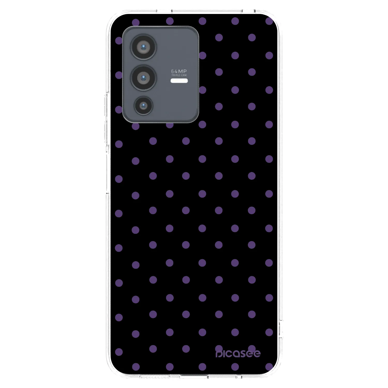 Picasee husă transparentă din silicon pentru Vivo V23 5G - Flickers
