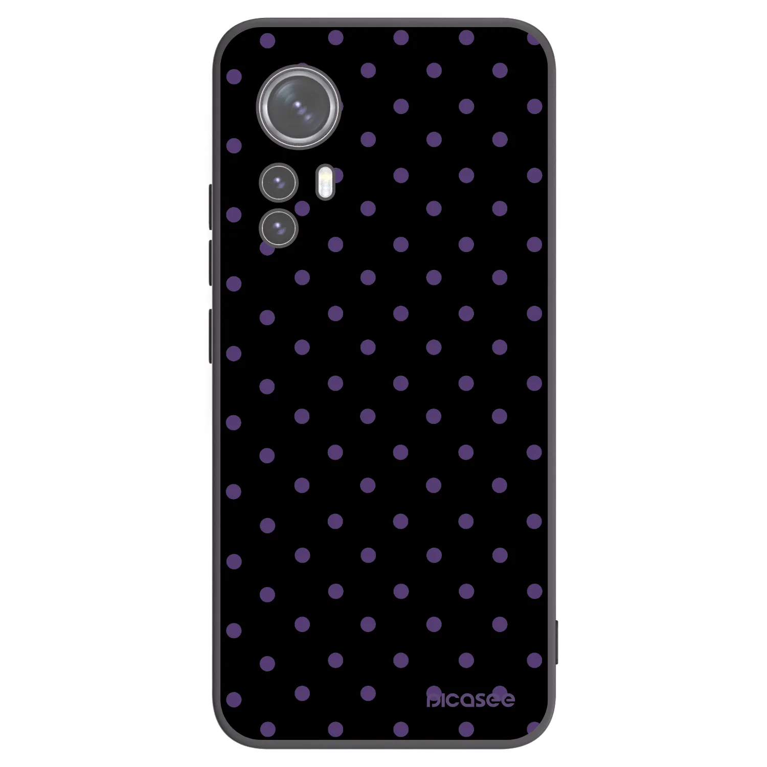 Picasee husă neagră din silicon pentru Xiaomi 12X - Flickers