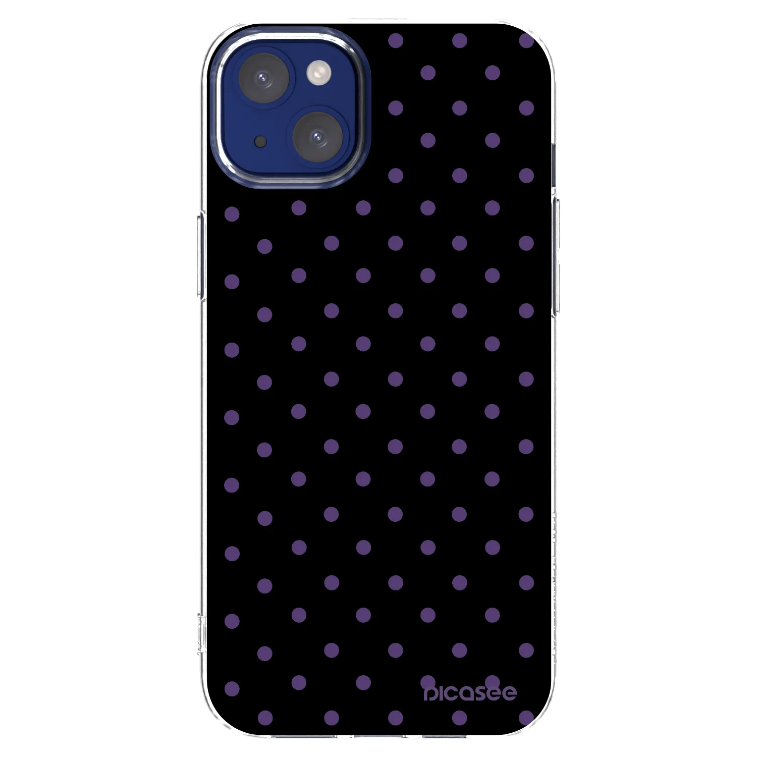 Picasee husă transparentă din silicon pentru Apple iPhone 14 Plus - Flickers