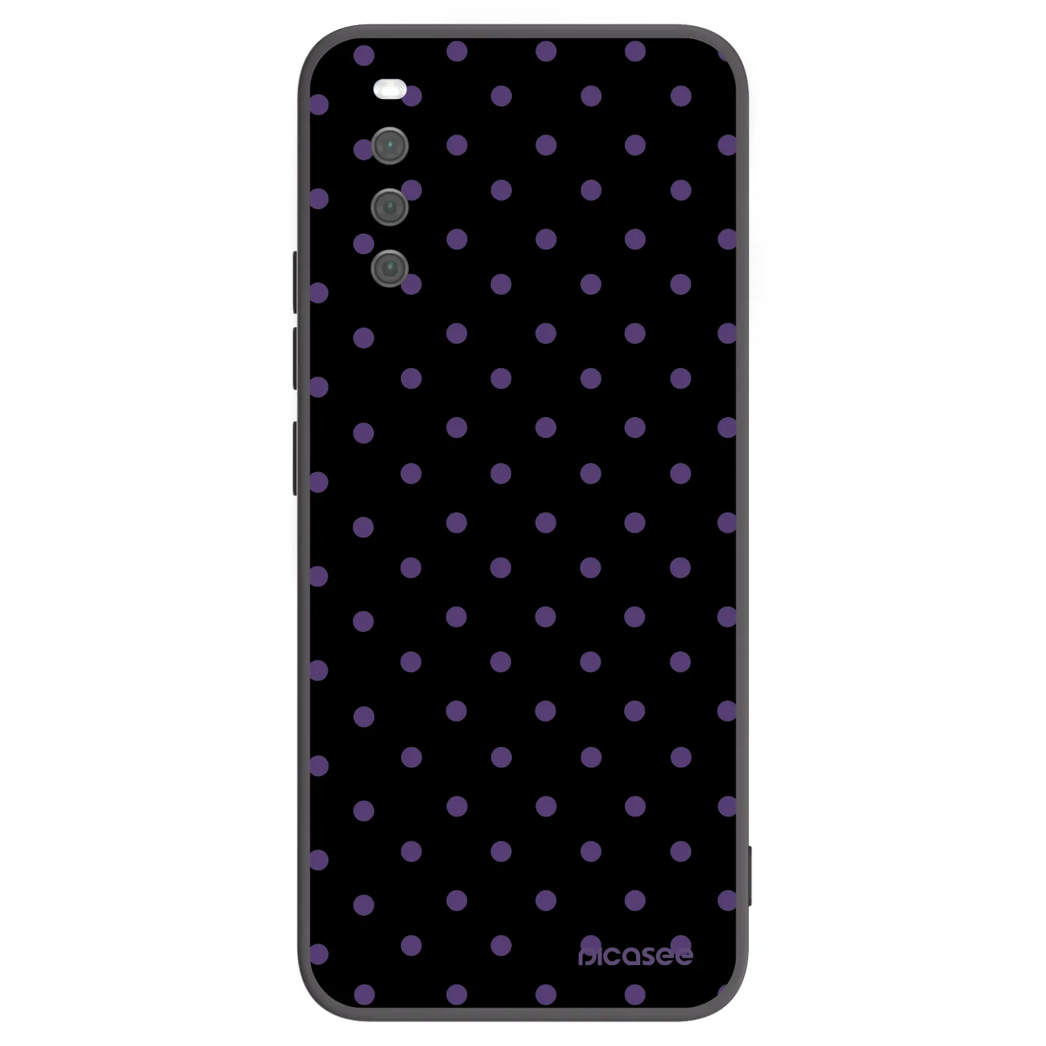 Picasee husă neagră din silicon pentru Sony Xperia 10 III - Flickers