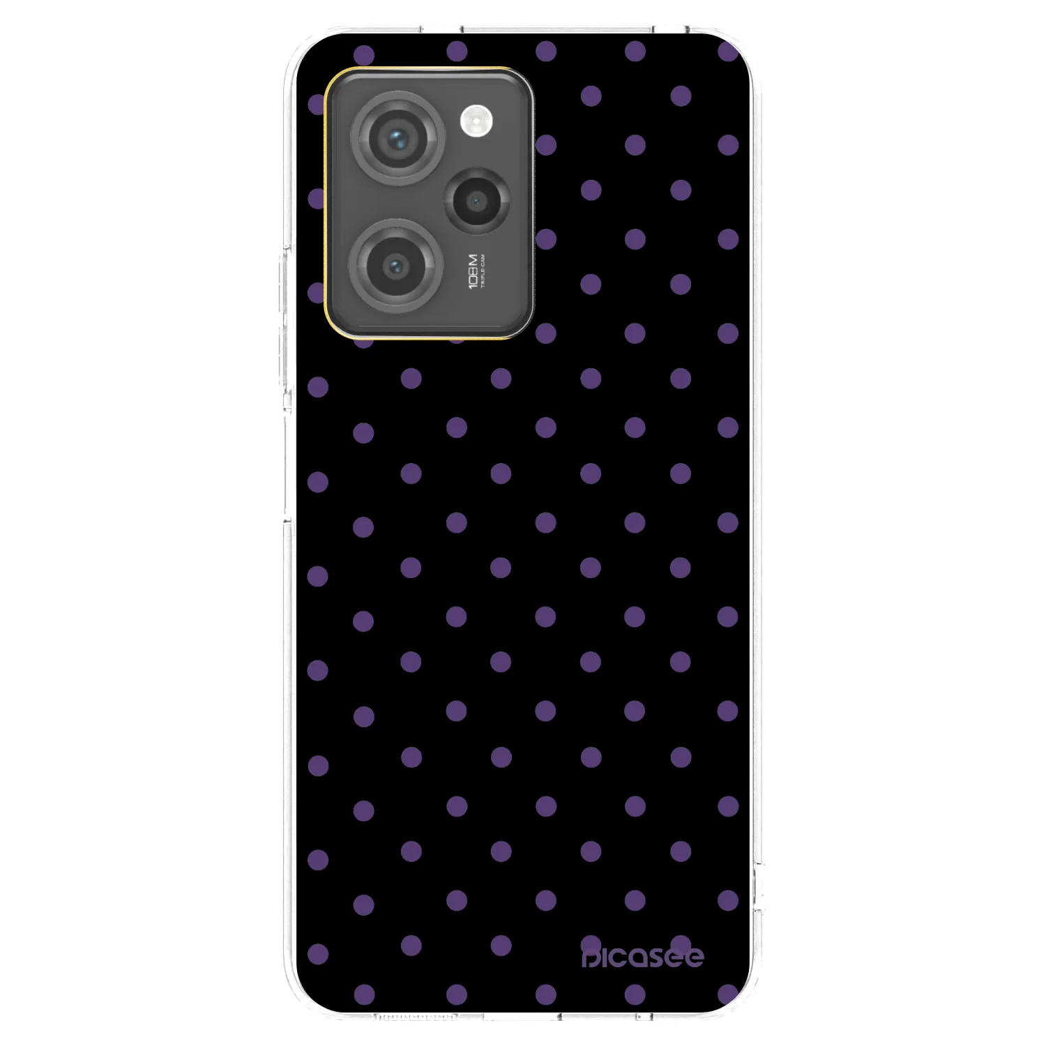 Picasee husă neagră din silicon pentru Xiaomi Poco X5 Pro - Flickers
