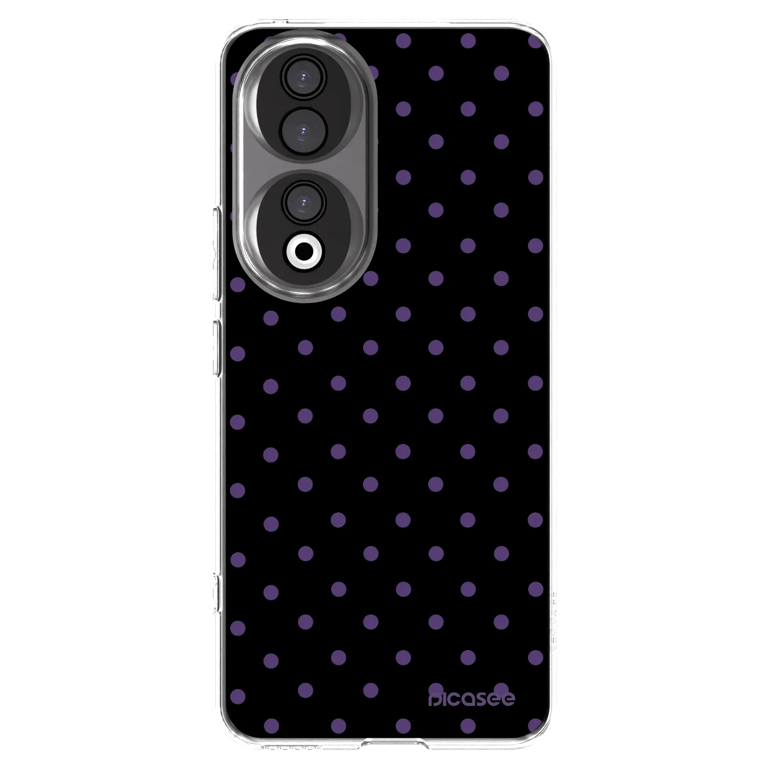 Picasee husă transparentă din silicon pentru Honor 90 5G - Flickers