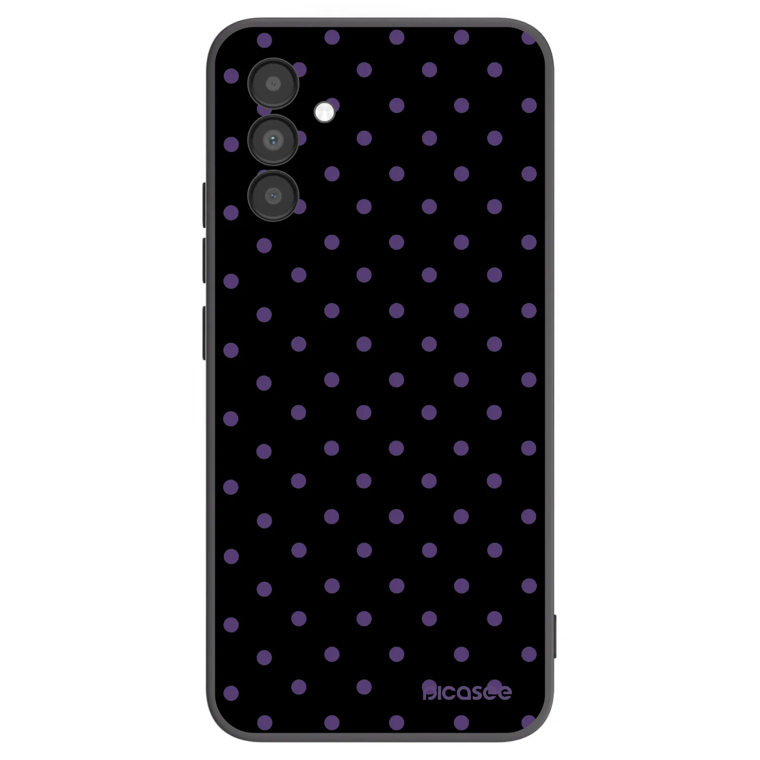 Picasee husă neagră din silicon pentru Samsung Galaxy A04s A047F - Flickers