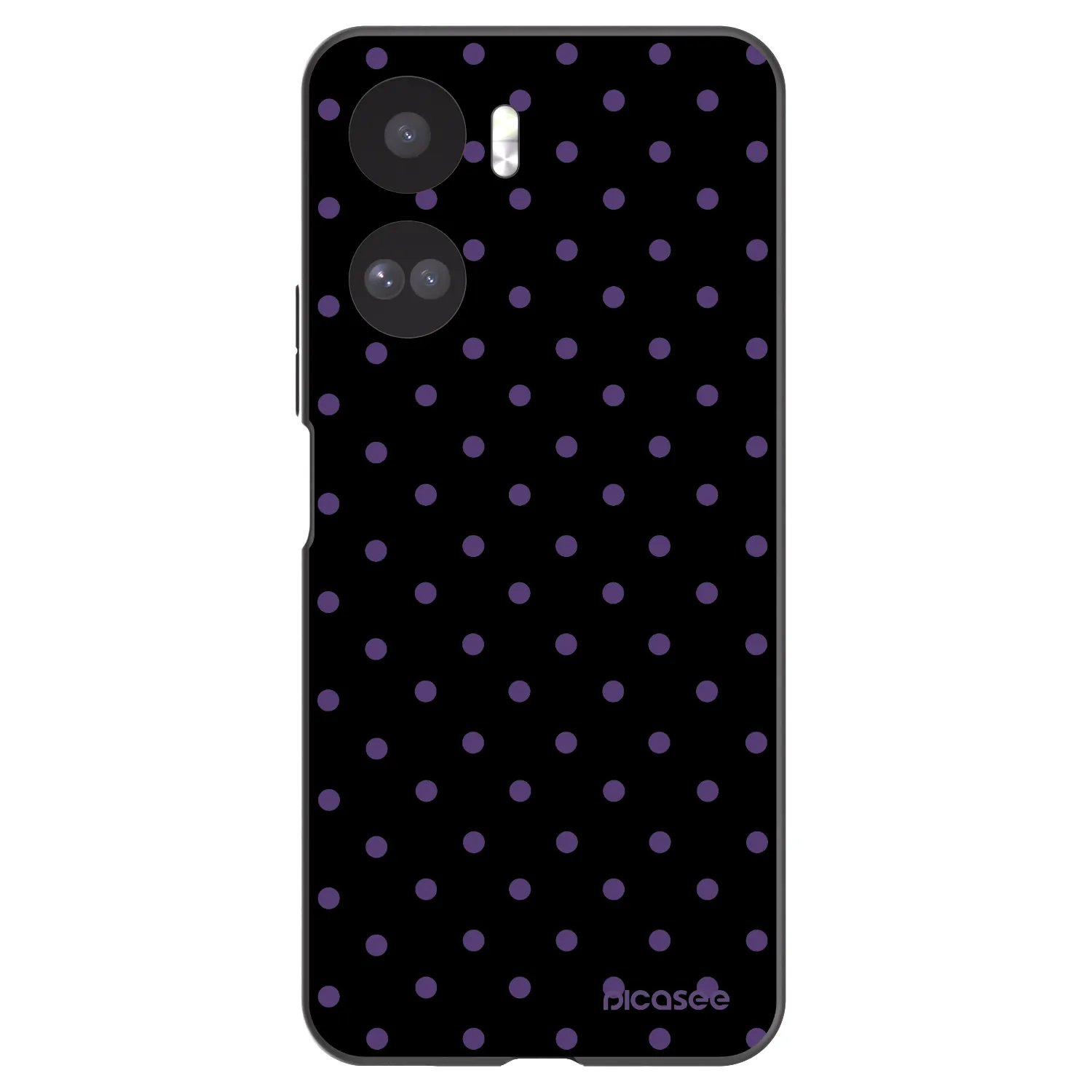 Picasee husă neagră din silicon pentru Honor 90 Lite 5G - Flickers