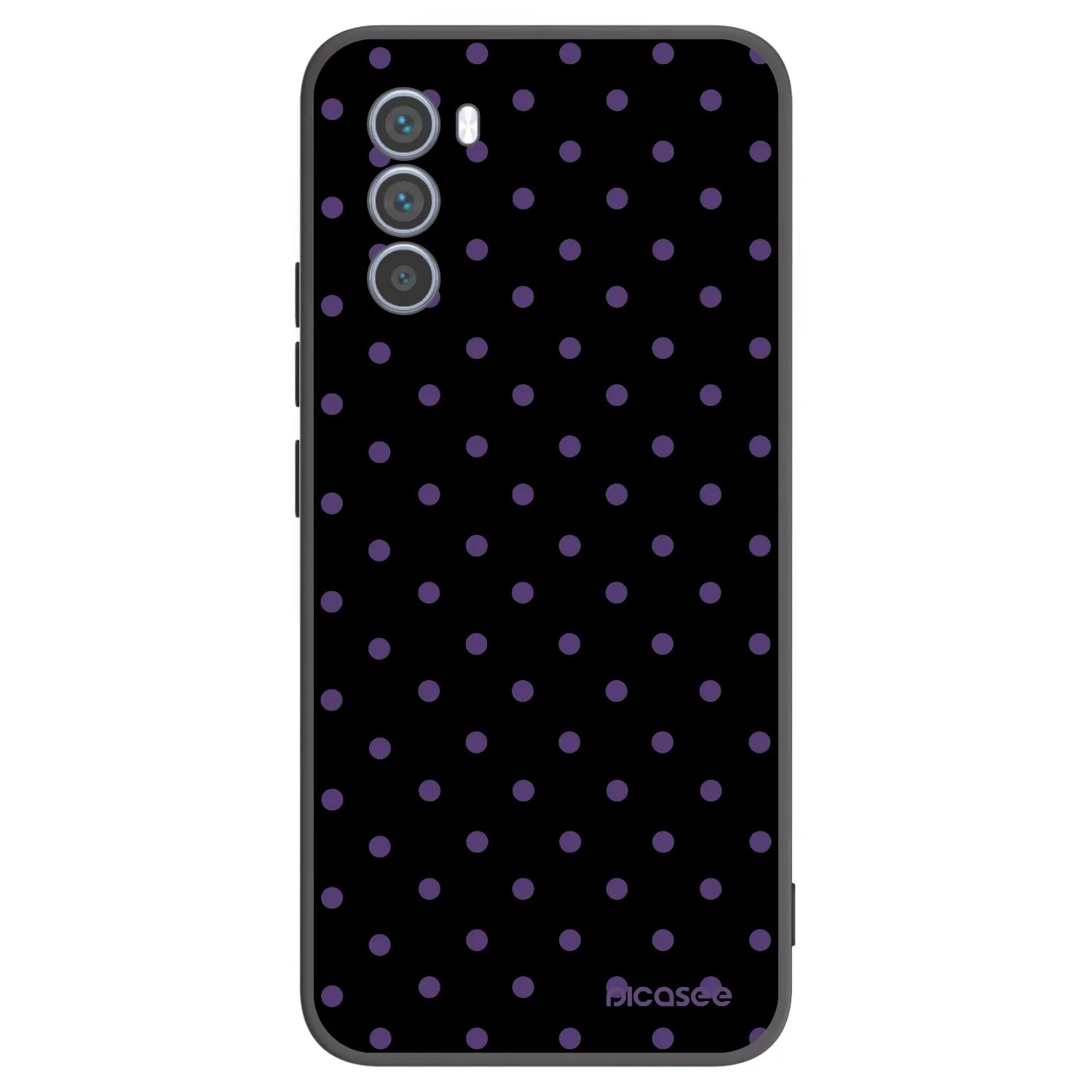 Picasee husă neagră din silicon pentru Motorola Moto G62 - Flickers