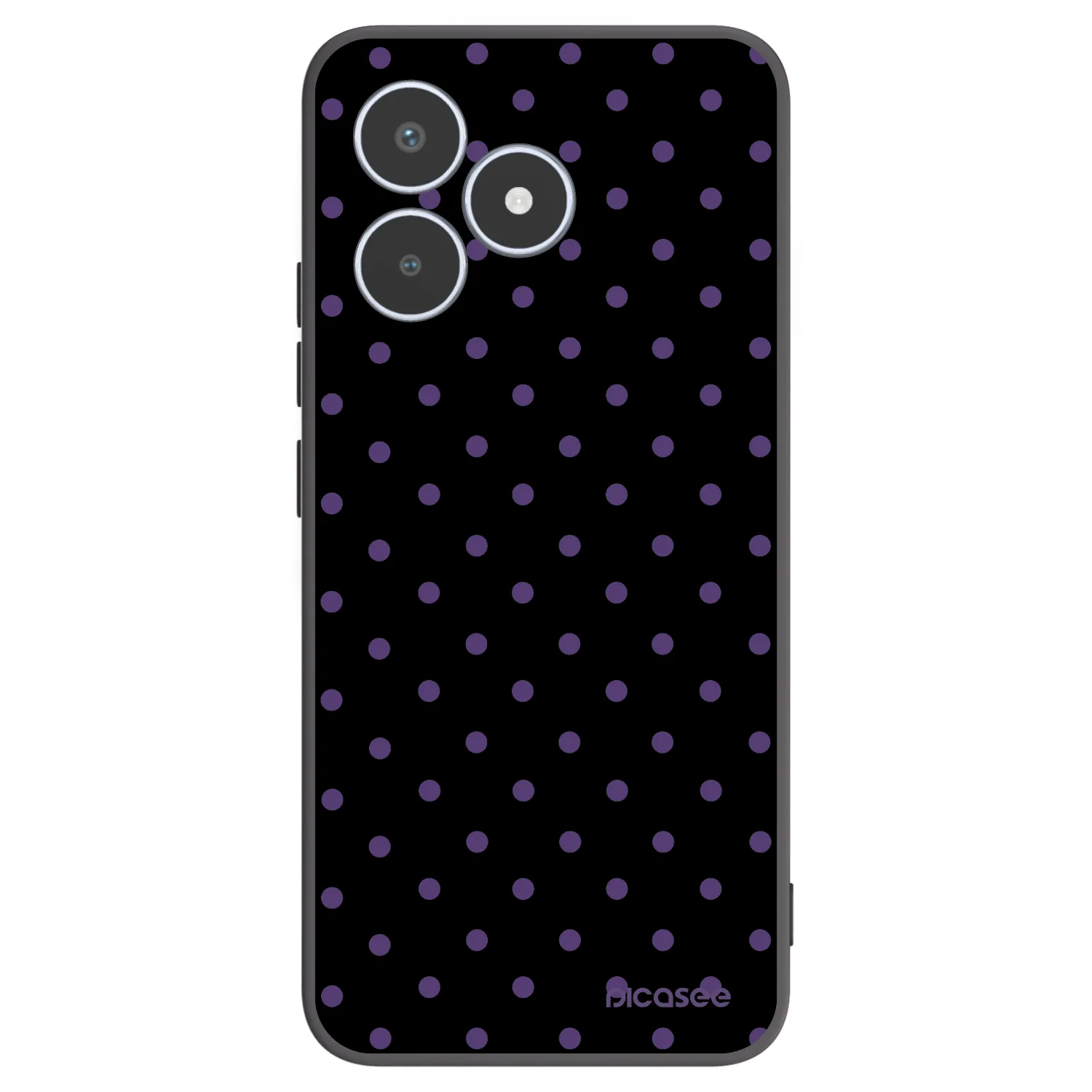 Picasee husă neagră din silicon pentru Realme C53 - Flickers