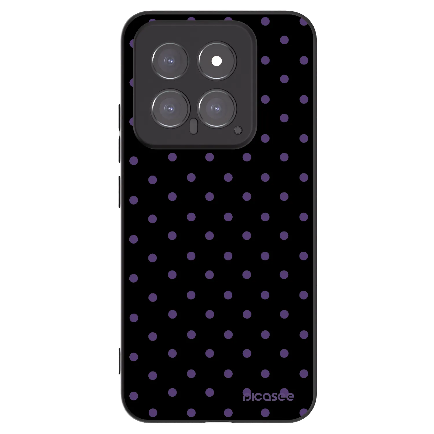 Picasee husă neagră din silicon pentru Xiaomi 14 - Flickers