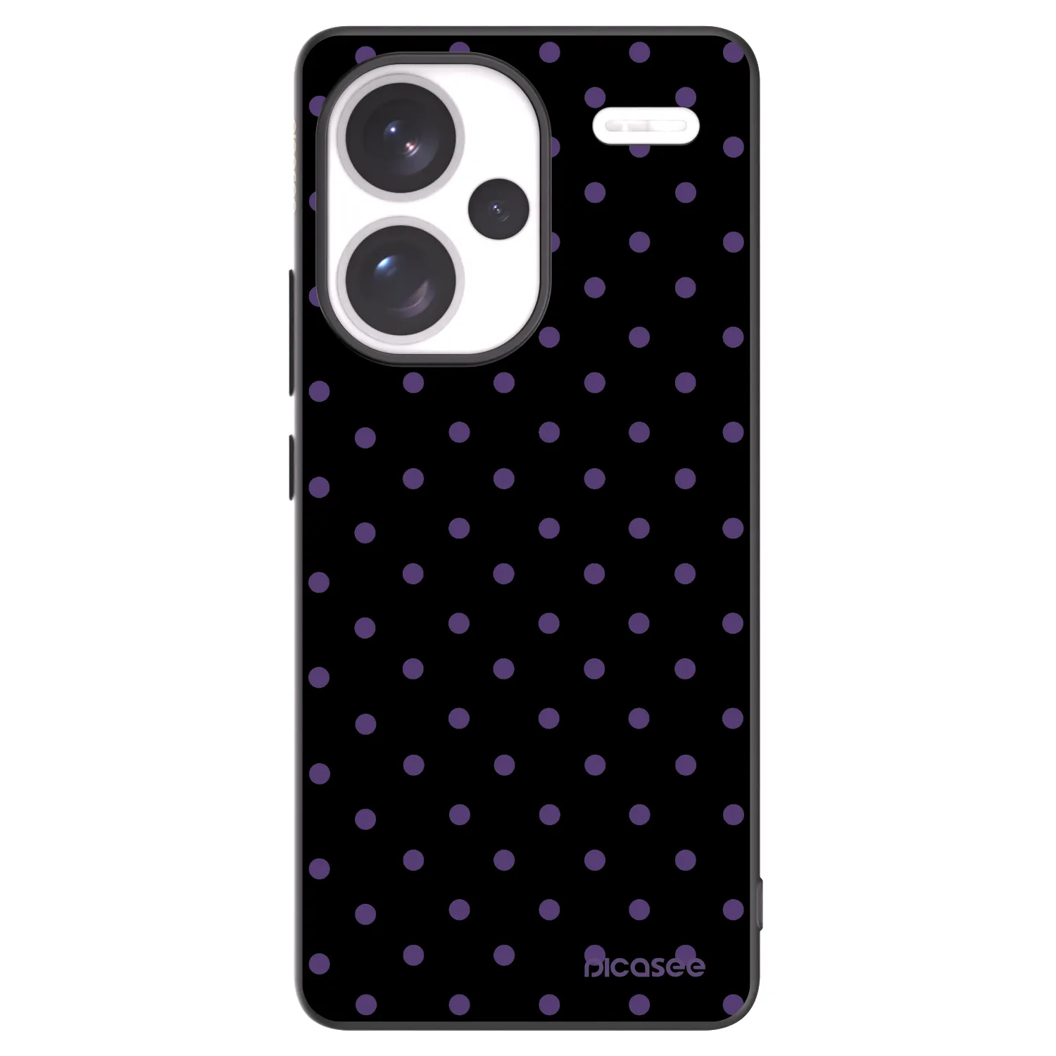 Picasee husă neagră din silicon pentru Xiaomi Redmi Note 13 Pro+ 5G - Flickers