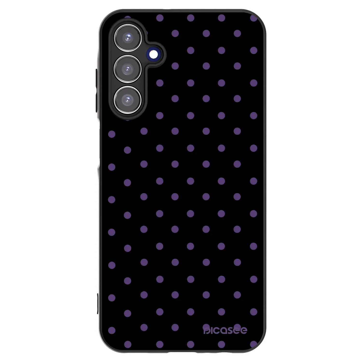 Picasee husă neagră din silicon pentru Samsung Galaxy A15 A156B 5G - Flickers
