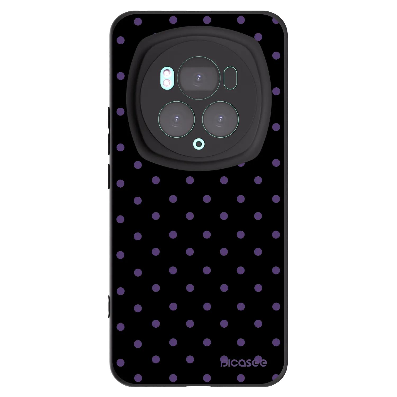 Picasee husă neagră din silicon pentru Honor Magic6 Pro - Flickers