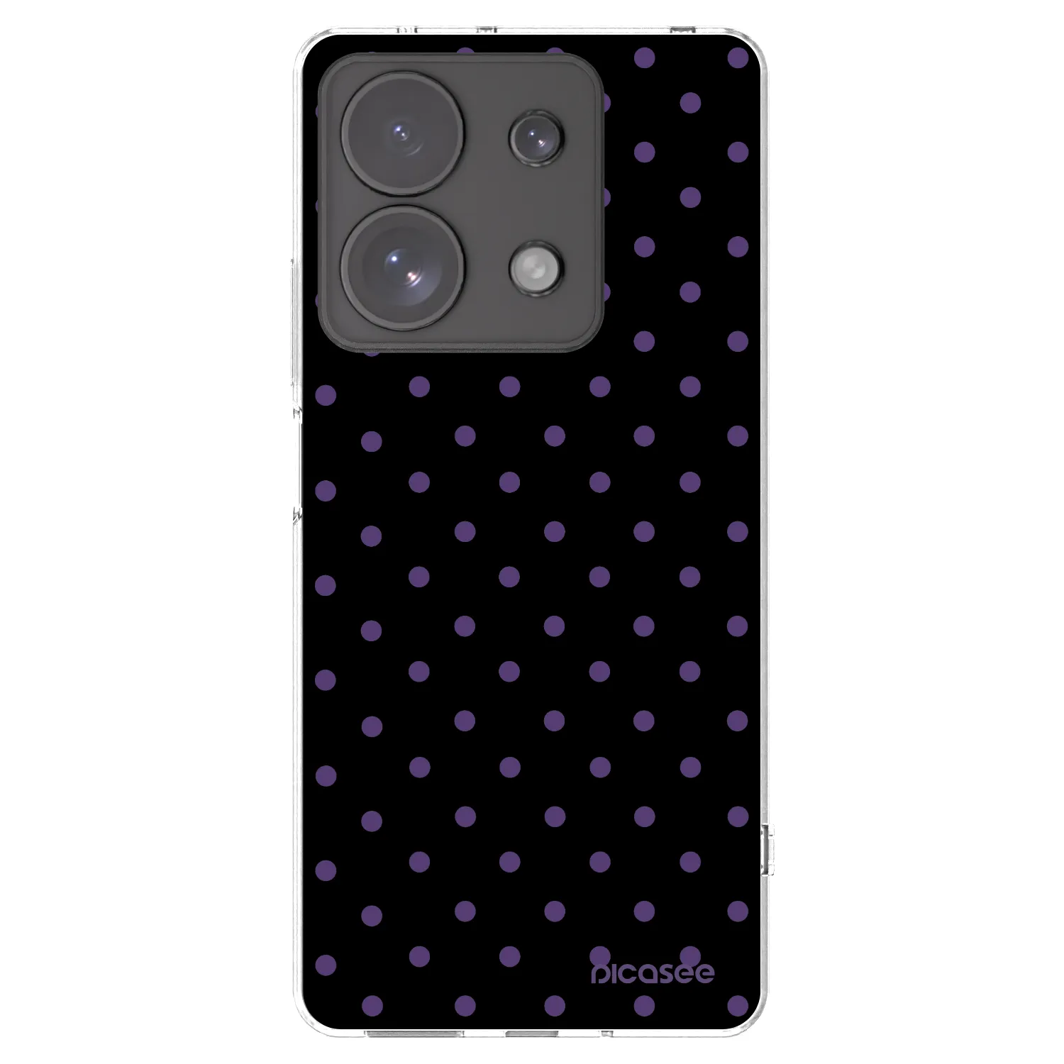 Picasee husă transparentă din silicon pentru Xiaomi Redmi Note 13 Pro 4G - Flickers