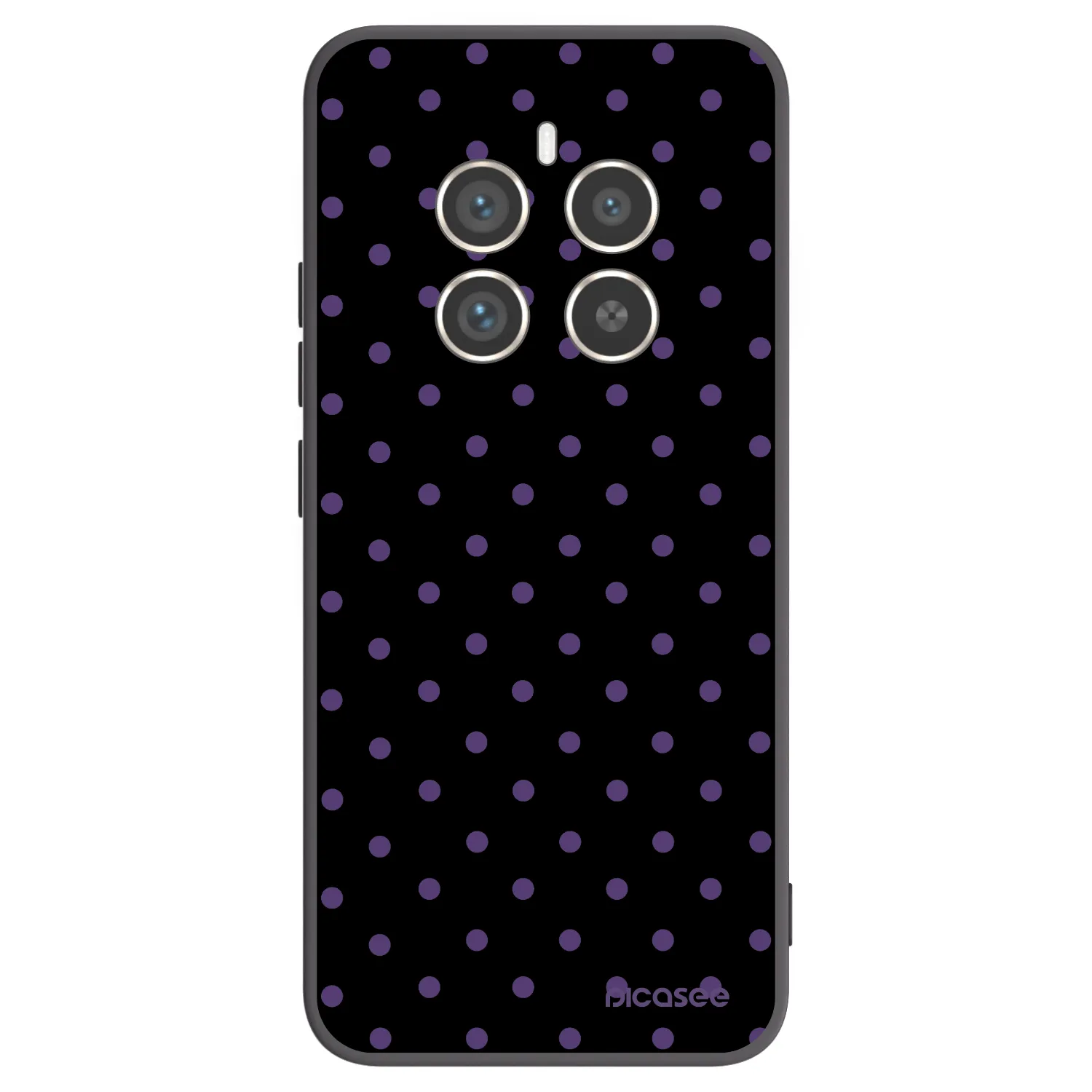 Picasee husă neagră din silicon pentru Realme 12 Pro 5G - Flickers