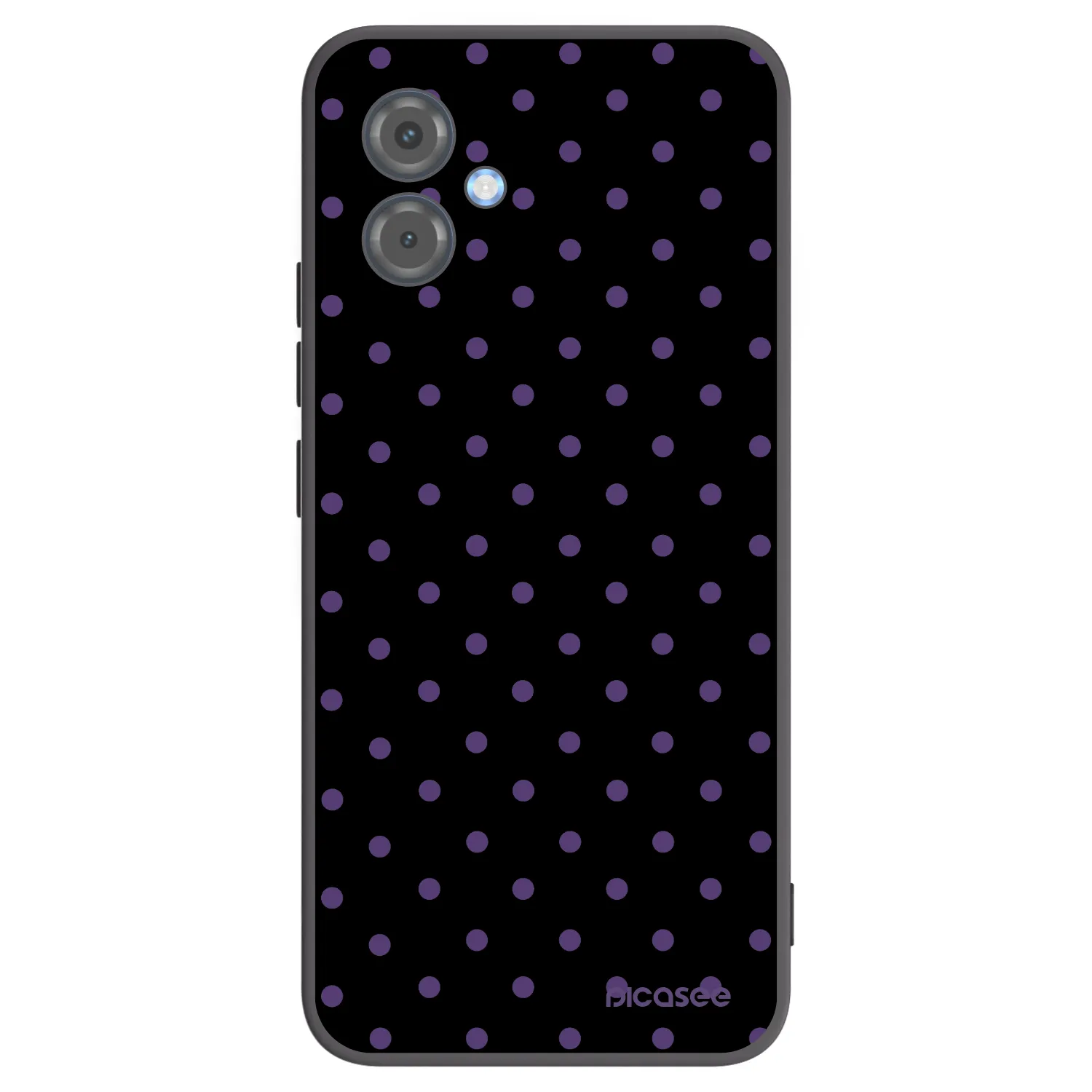 Picasee husă neagră din silicon pentru Motorola Moto G14 - Flickers