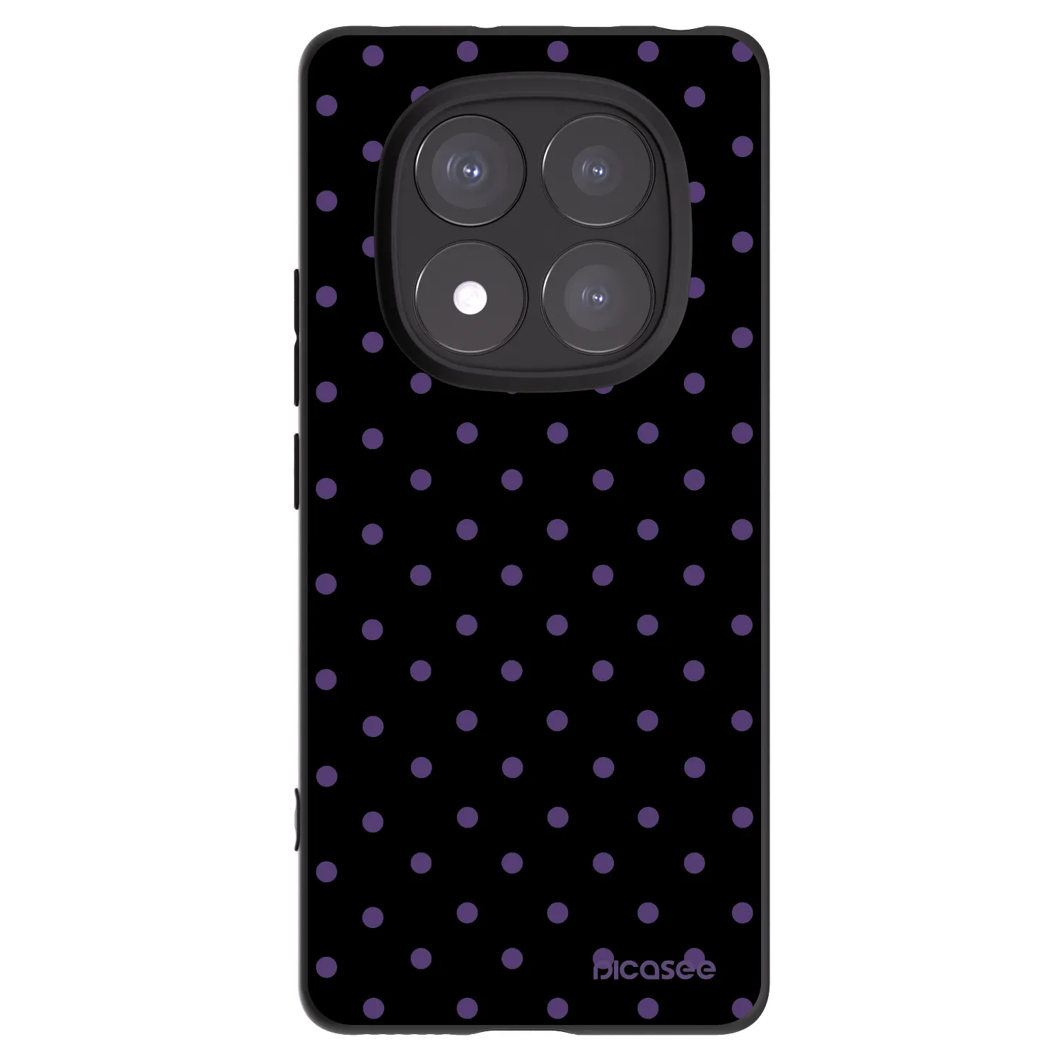 Picasee husă neagră din silicon pentru Xiaomi Redmi Note 14 Pro+ 5G - Flickers
