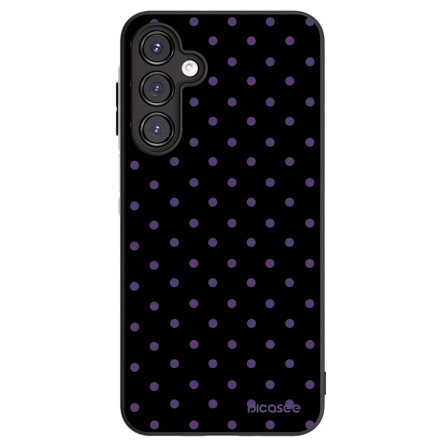 Picasee husă neagră din silicon pentru Samsung Galaxy A16 5G - Flickers