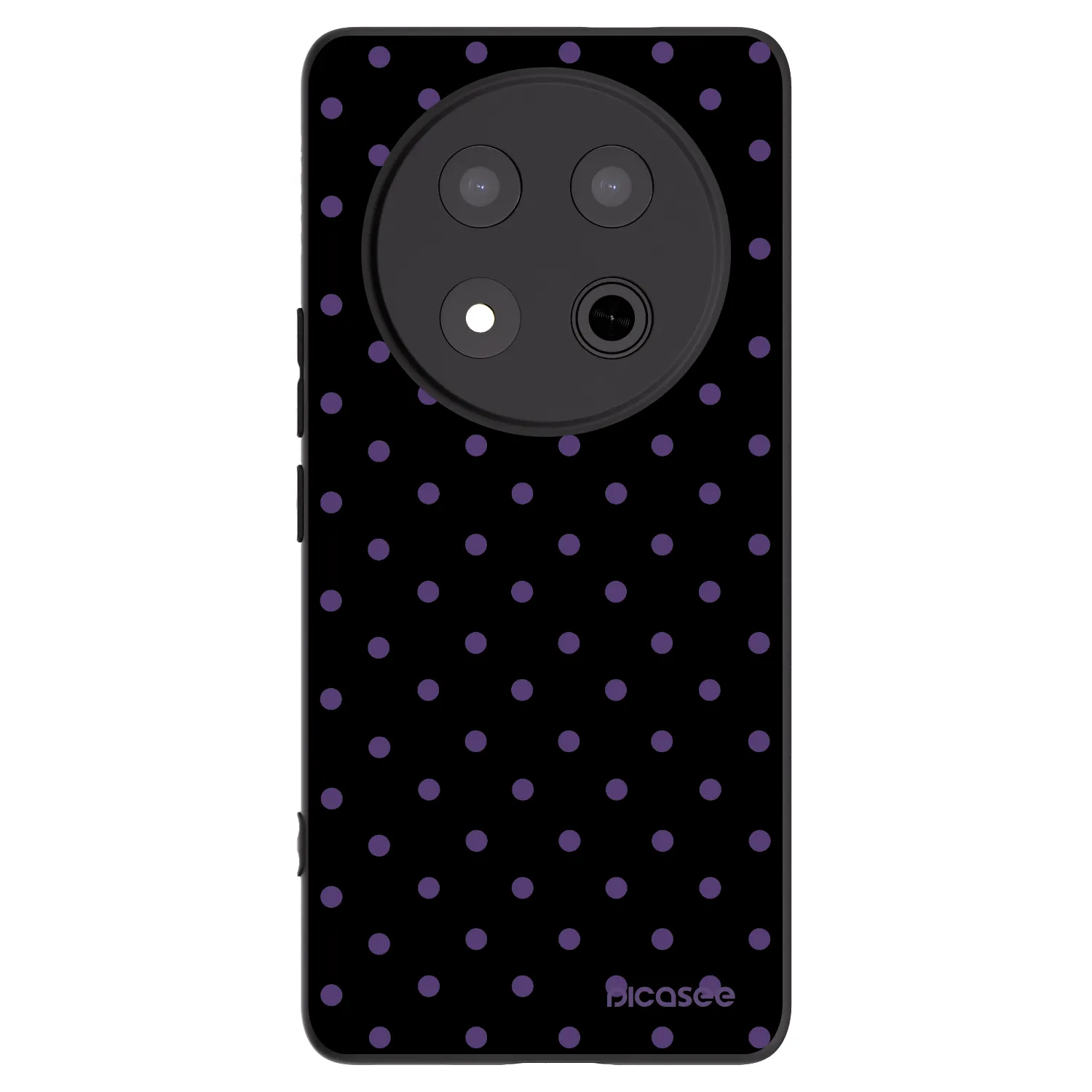 Picasee husă neagră din silicon pentru Honor Magic7 Lite 5G - Flickers