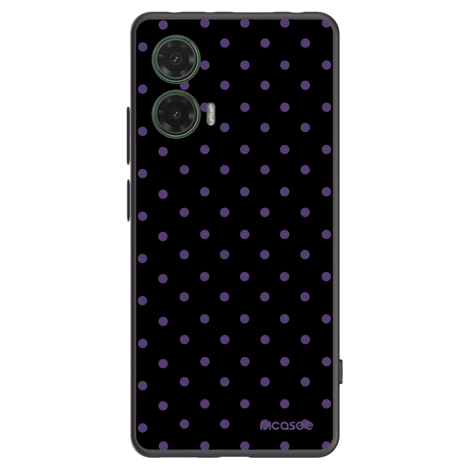 Picasee husă neagră din silicon pentru Motorola Moto G35 5G - Flickers