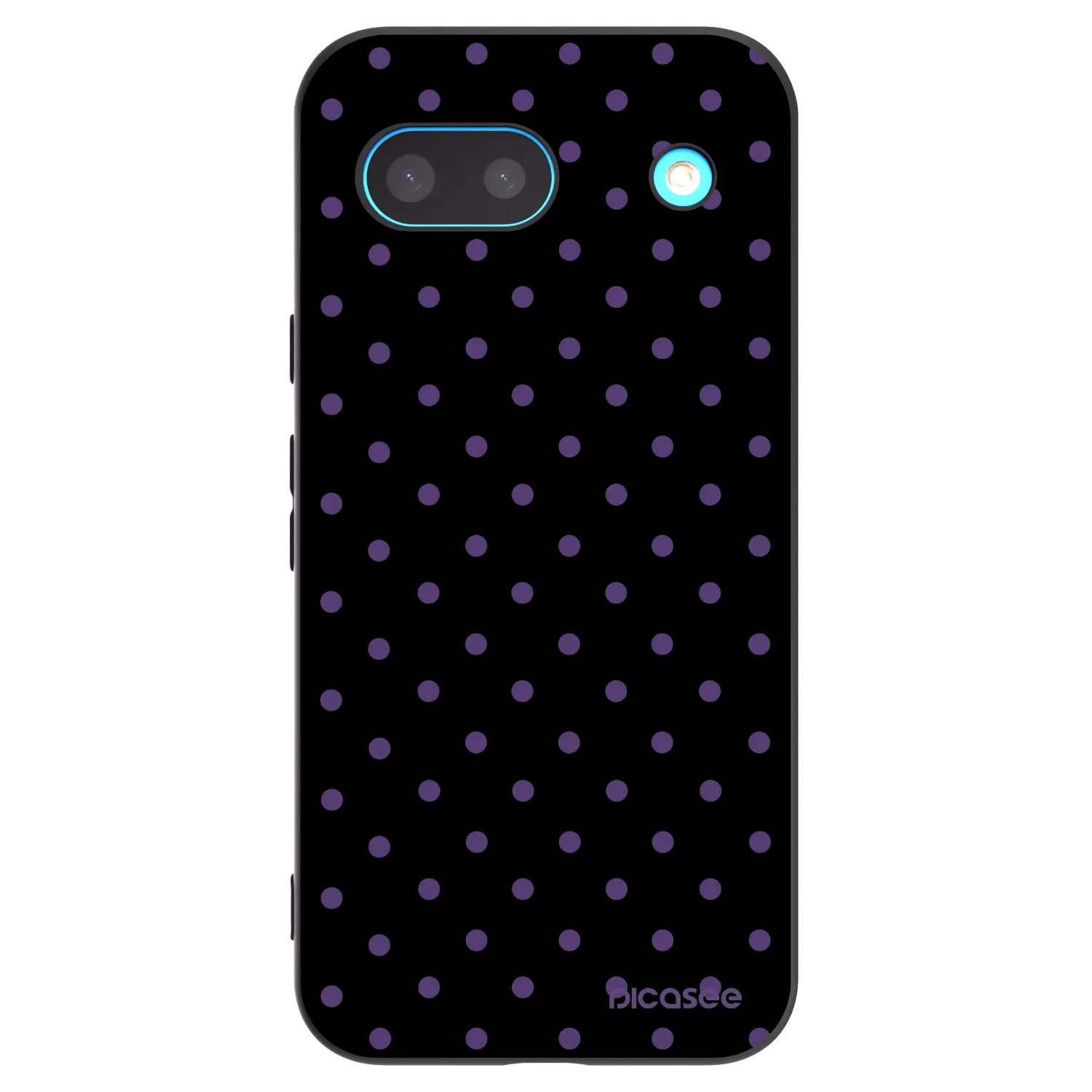 Picasee husă neagră din silicon pentru Google Pixel 8 - Flickers