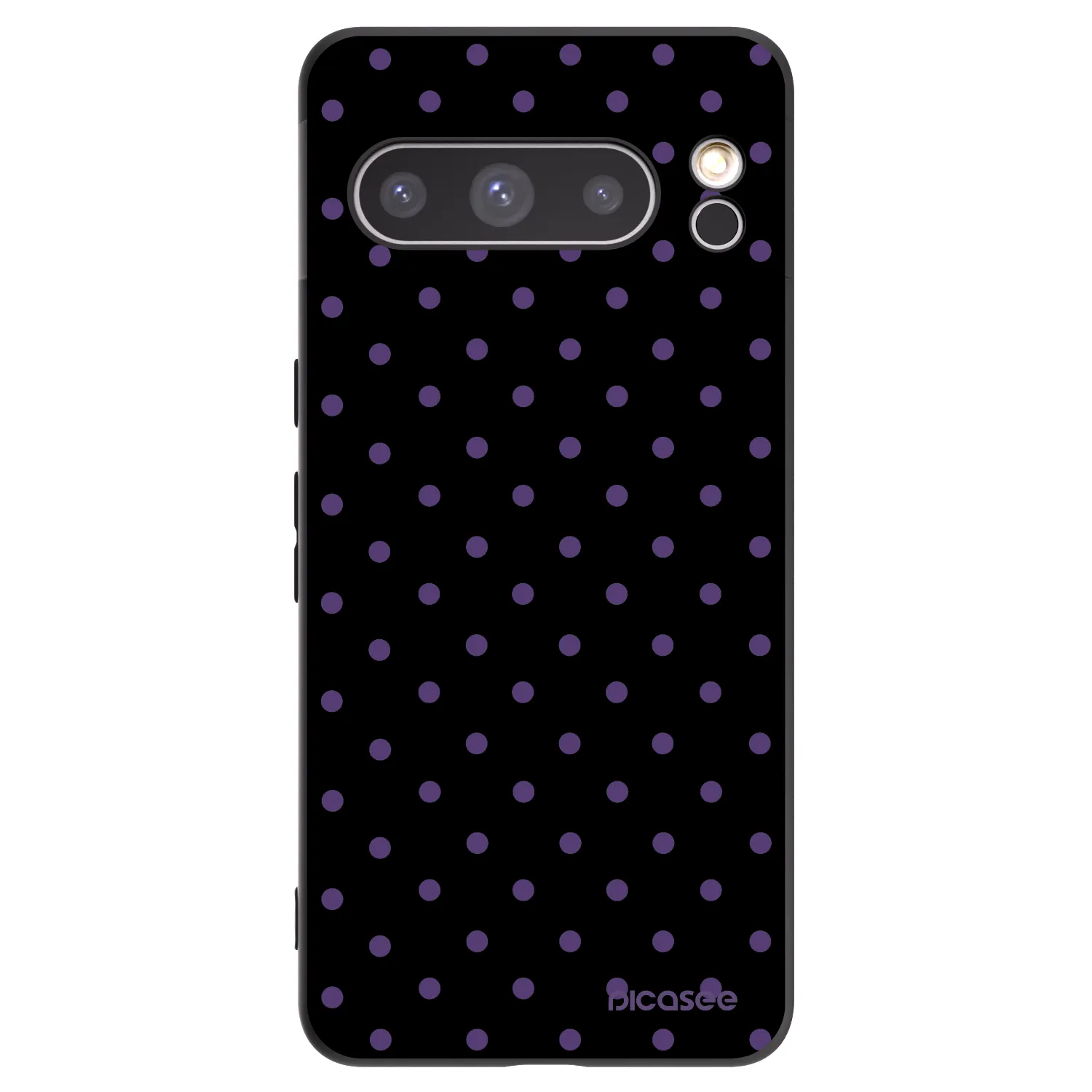 Picasee husă neagră din silicon pentru Google Pixel 8 Pro - Flickers