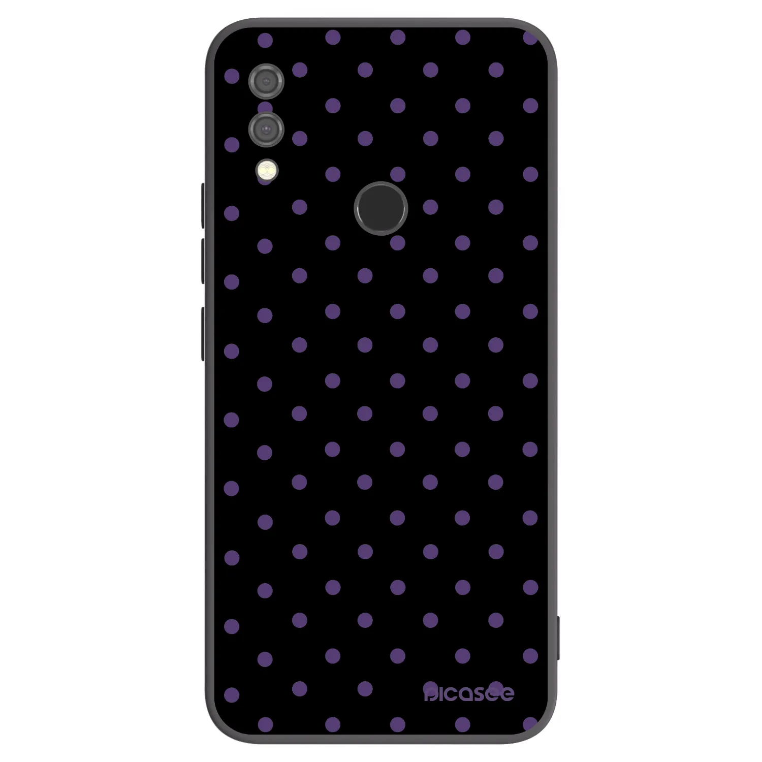 Picasee husă neagră din silicon pentru Xiaomi Redmi Note 7 - Flickers